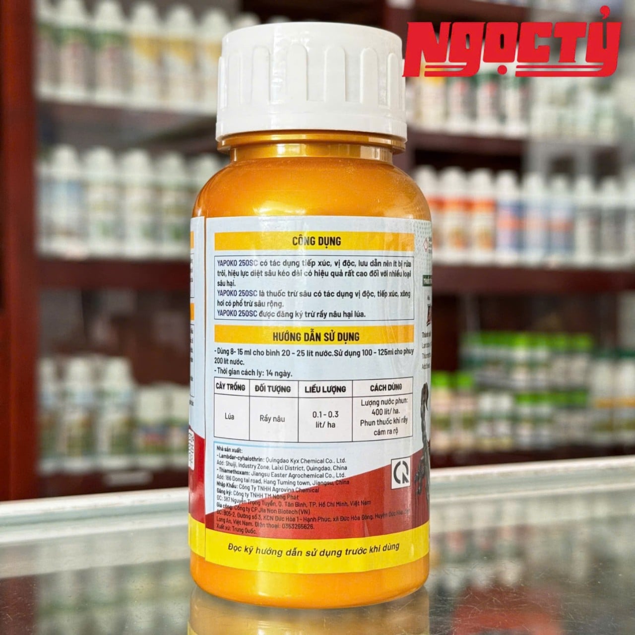 Yapoko Bọ Cạp Rừng 250SC dung tích 250ml