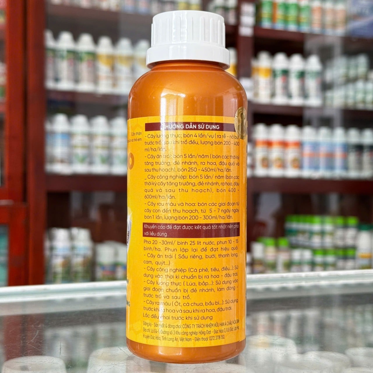 BO 500 của GLOBAL FARM dung tích