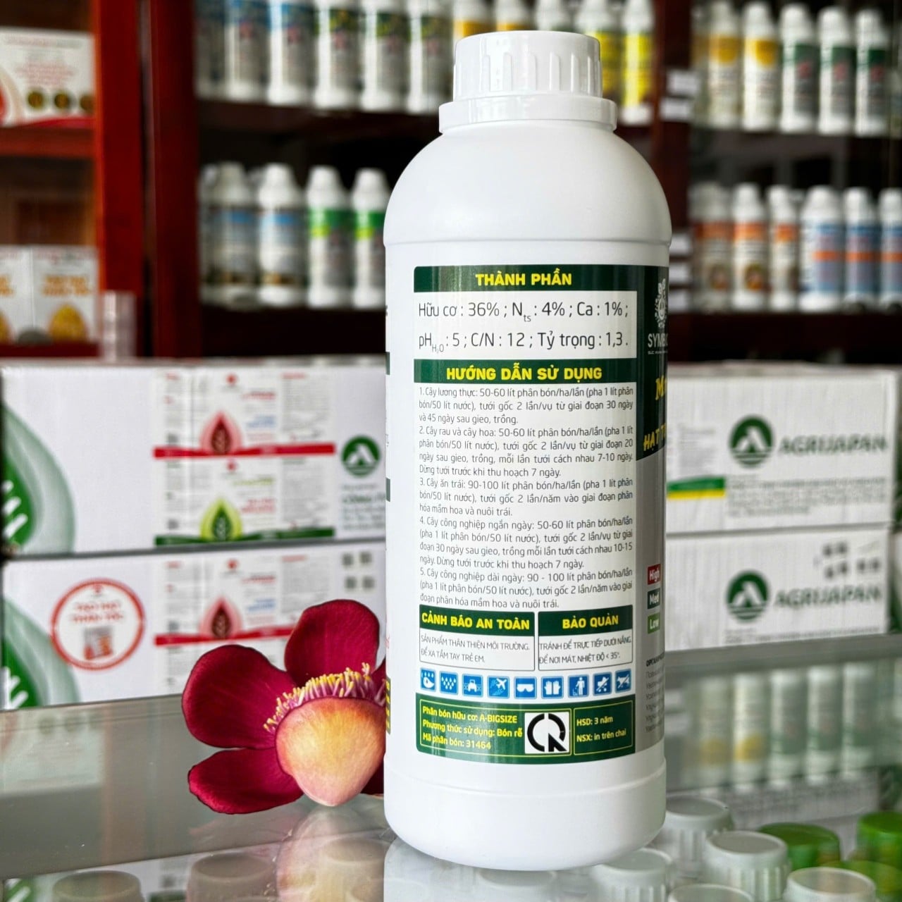 Super Big chai 1 lít của SYMBIO