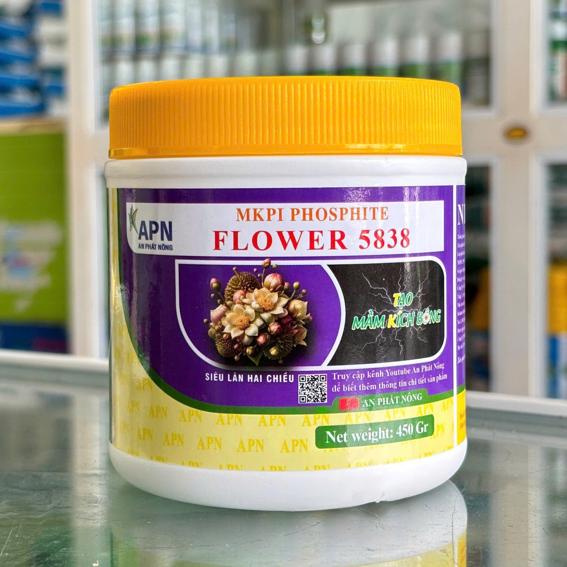 MKPI Phosphite hủ 450g của An Phát Nông