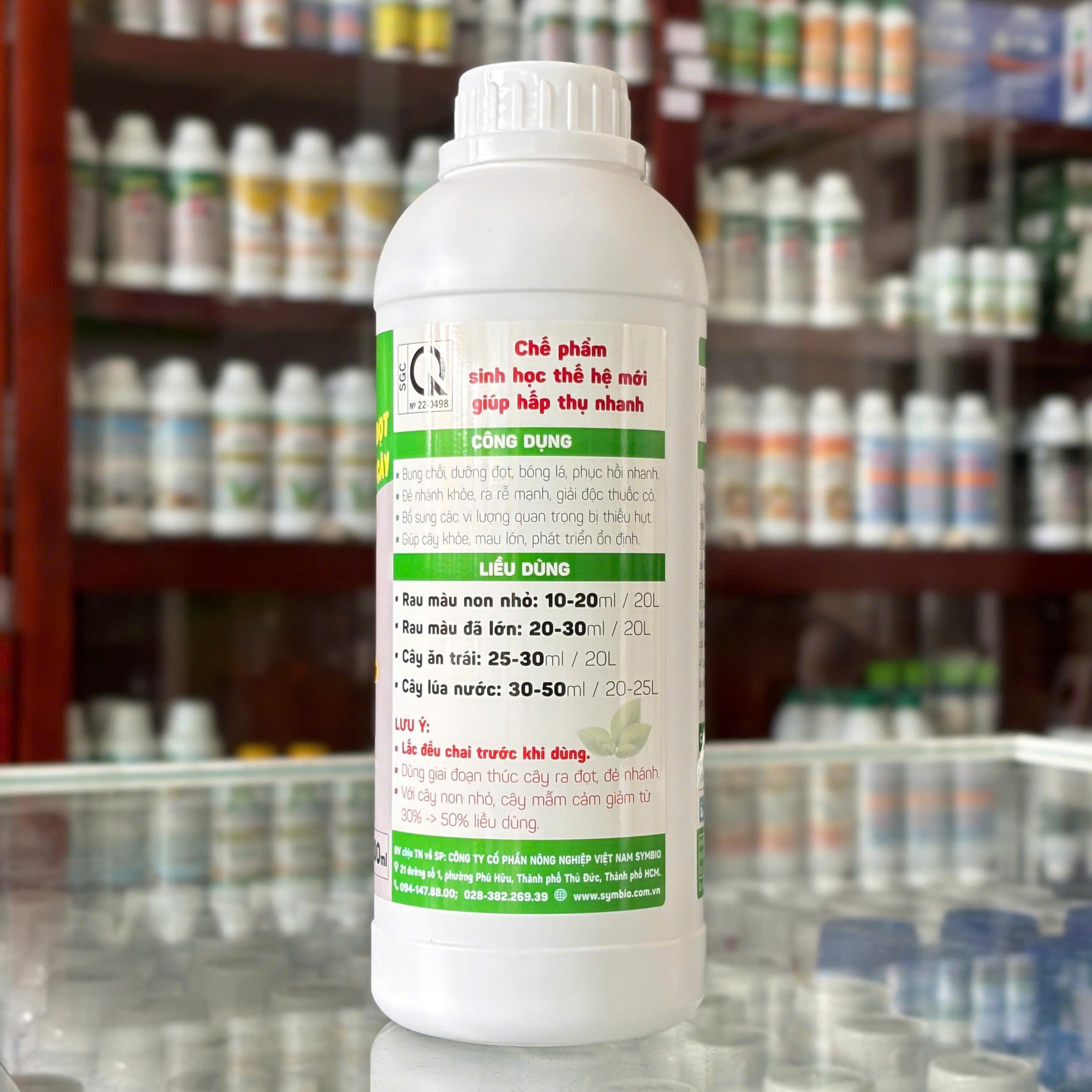 Amino START New chai 1 lít của SYMBIO