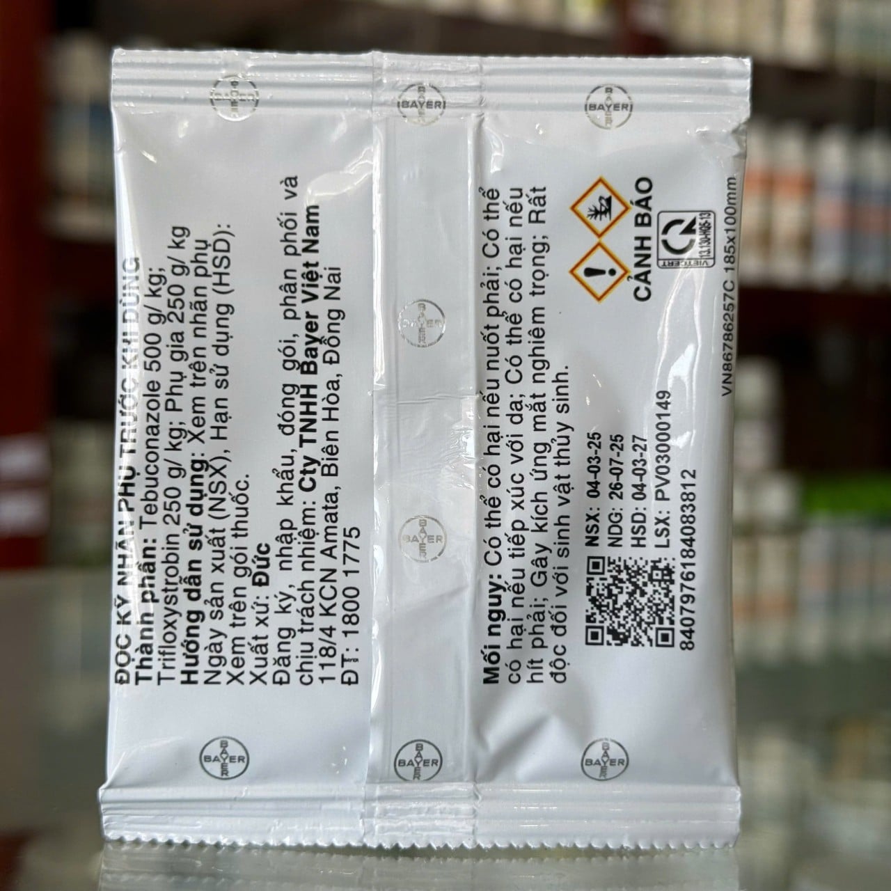 NATIVO của BAYER khối lượng tịnh 100g