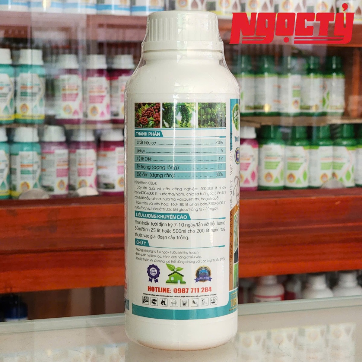 ORGAMIC D1 của Việt Sang dung tích 1 lít