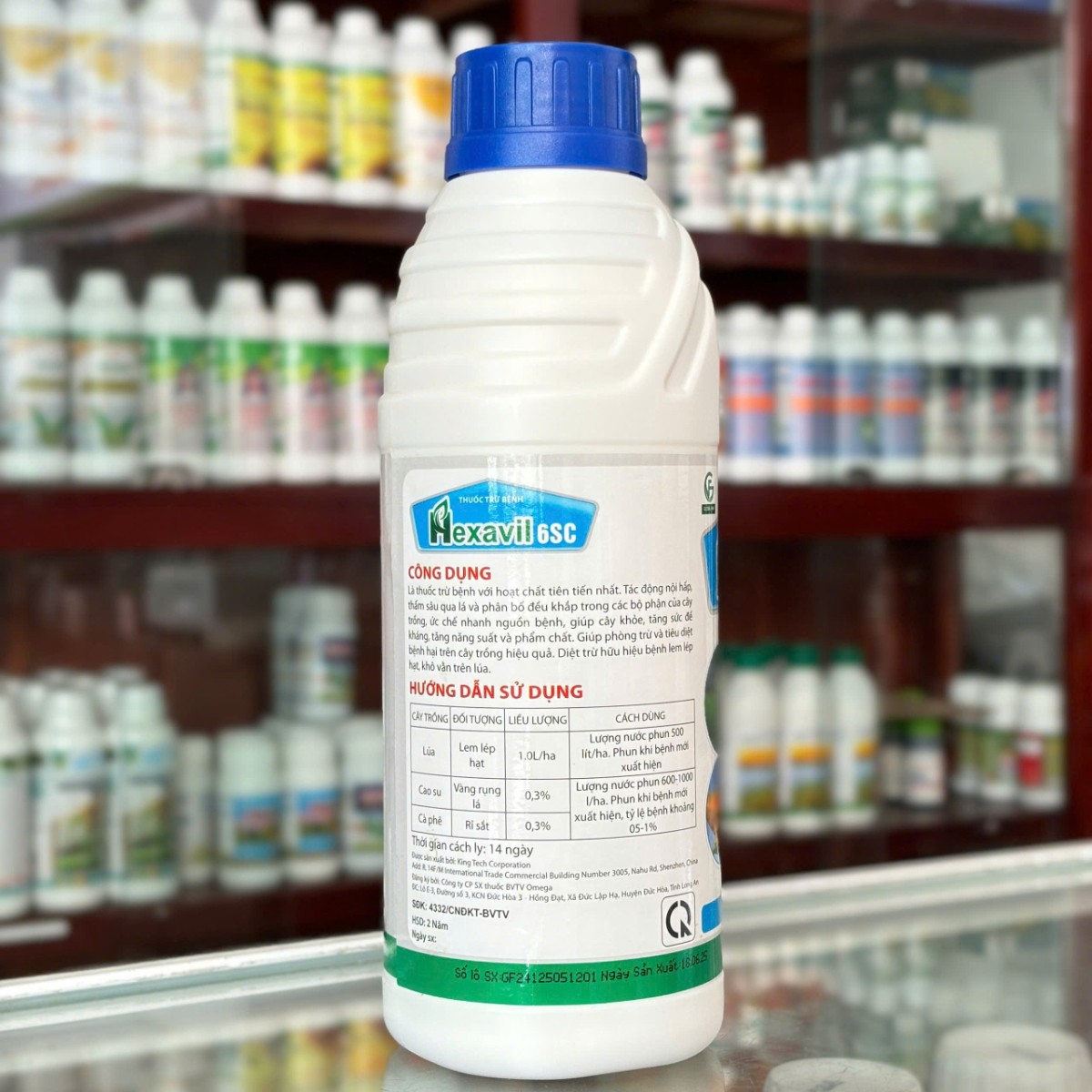 Hexavil 6SC của GLOBAL FARM dung tích 1 lít