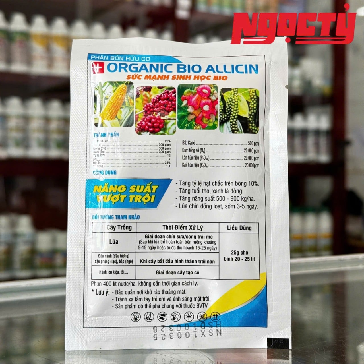 Bio vô gạo gói 25g