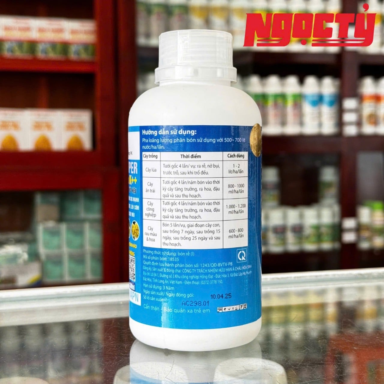 Nano K++ (Sầu Riêng) của An Phát Nông dung tích 500ml