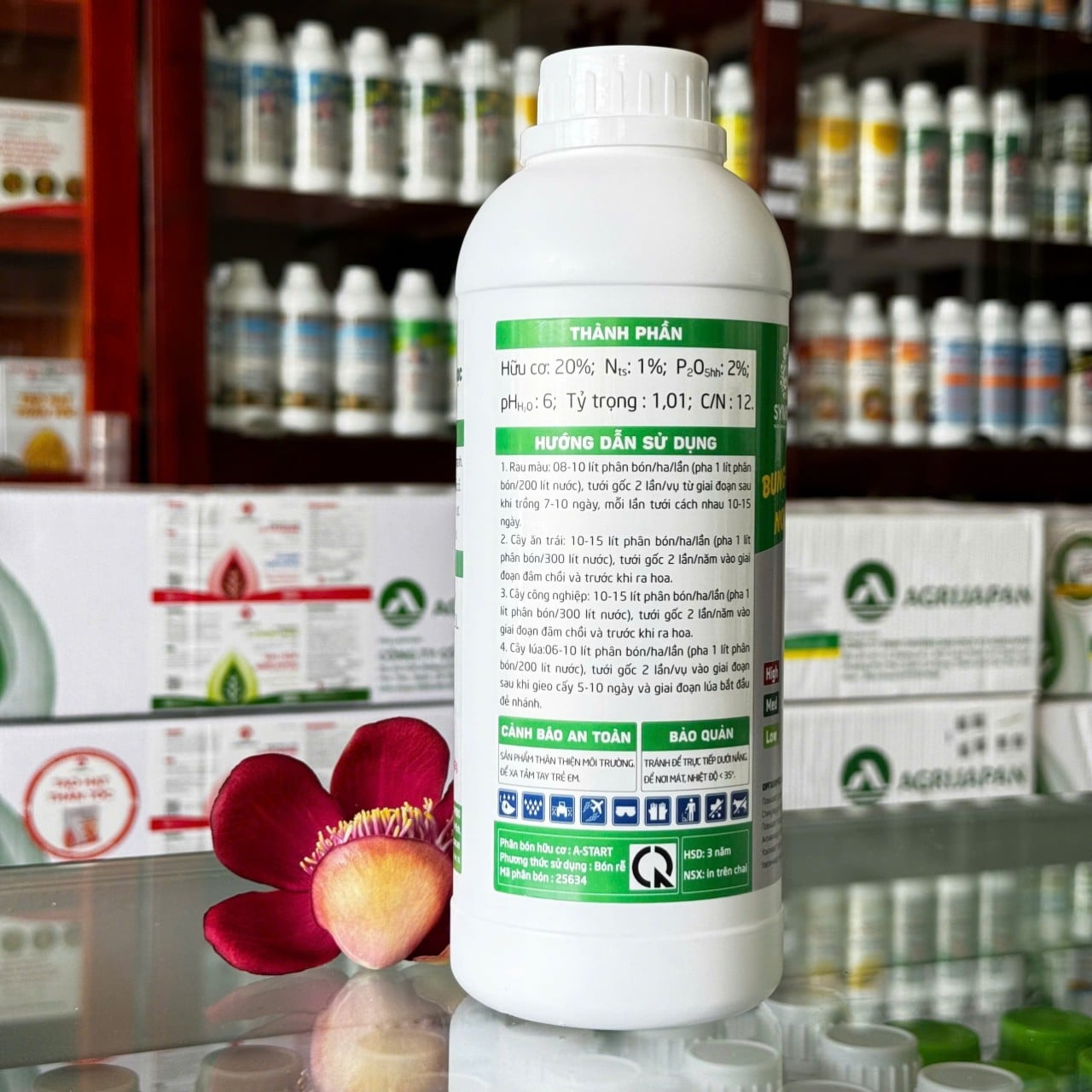 Amino START New chai 1 lít của SYMBIO