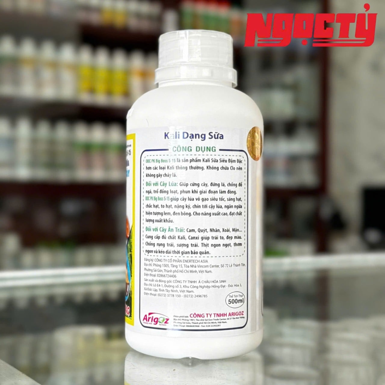 KALI SỮA chính hiệu Thần Nông của ARIGOZ dung tích