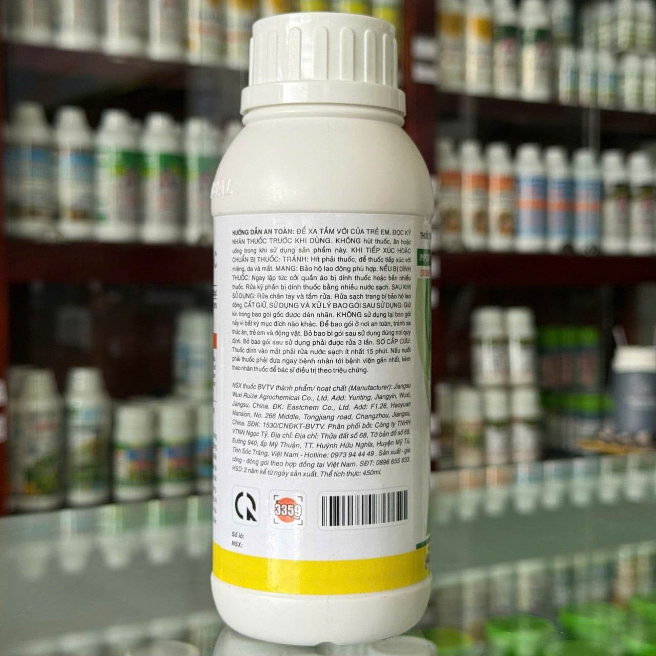 TRICY DEL thể tích 450ml