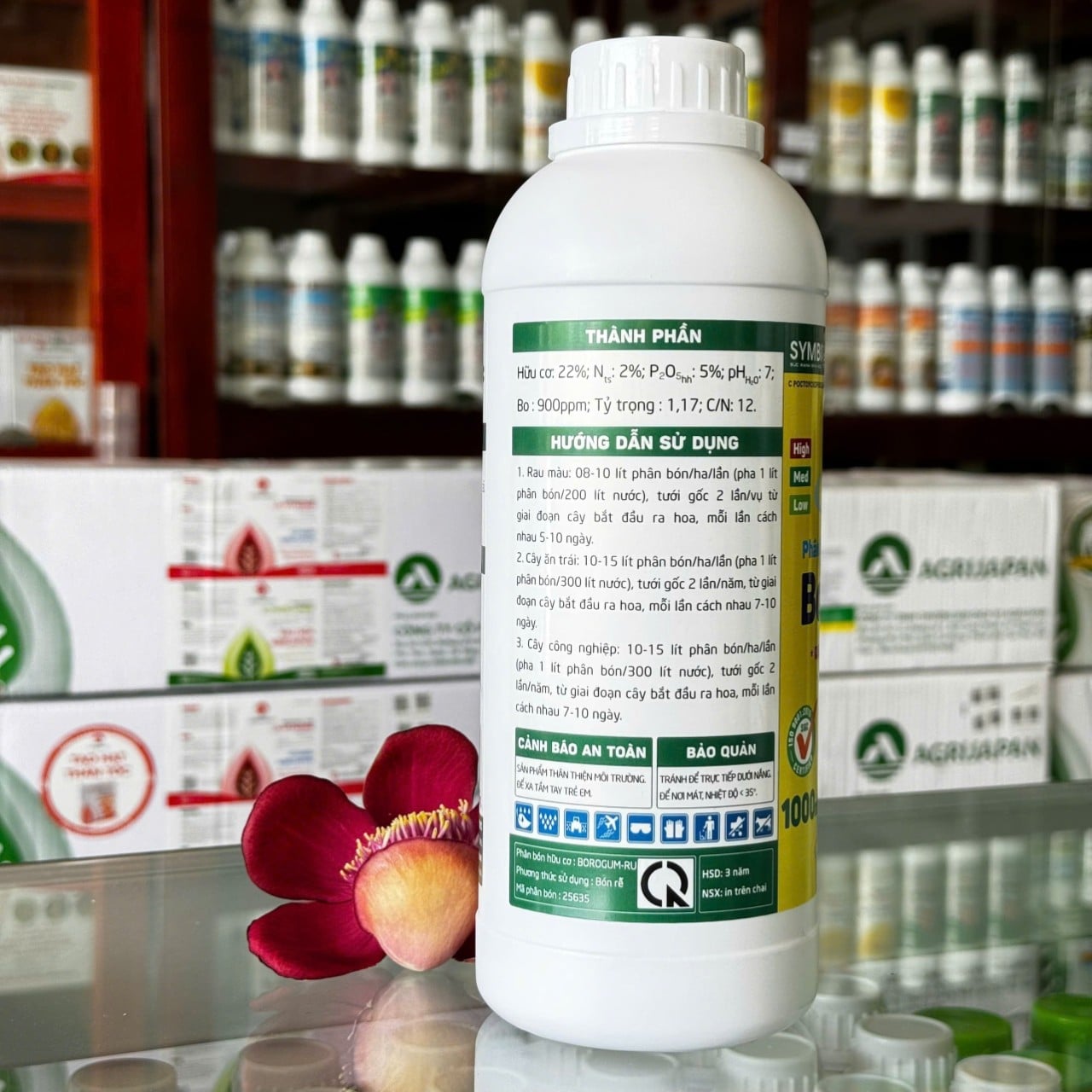 BORO GUM chai 1 lít của SYMBIO