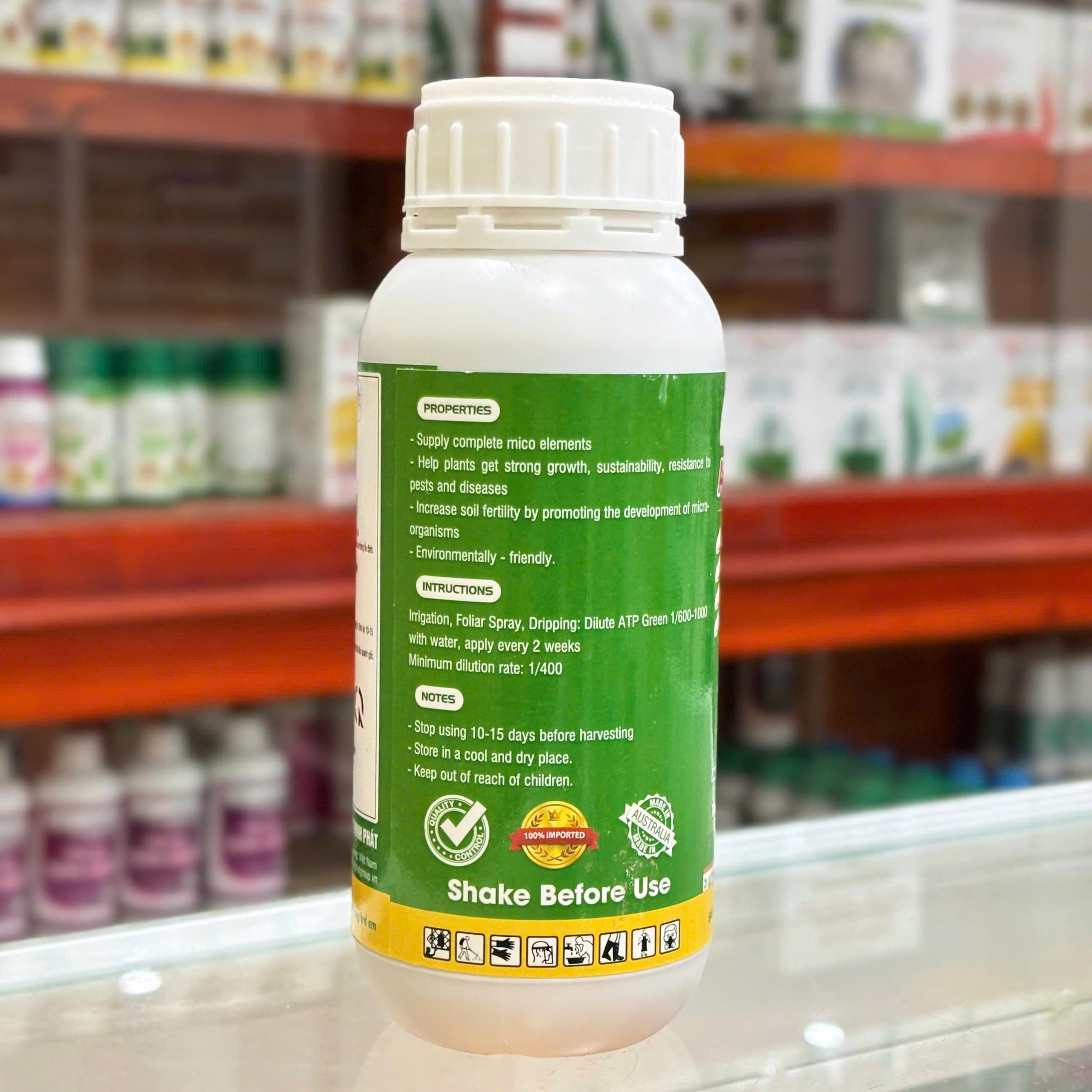 ATP GREEN chai 500ml của An Thịnh Phát