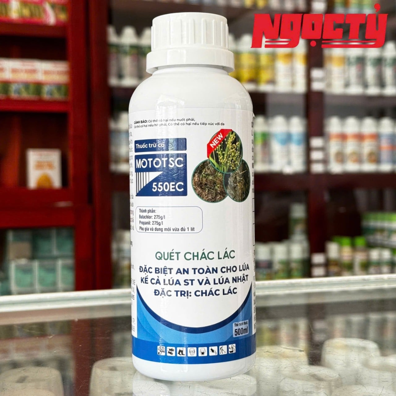 Bộ đôi SẠCH CỎ LÚA NT