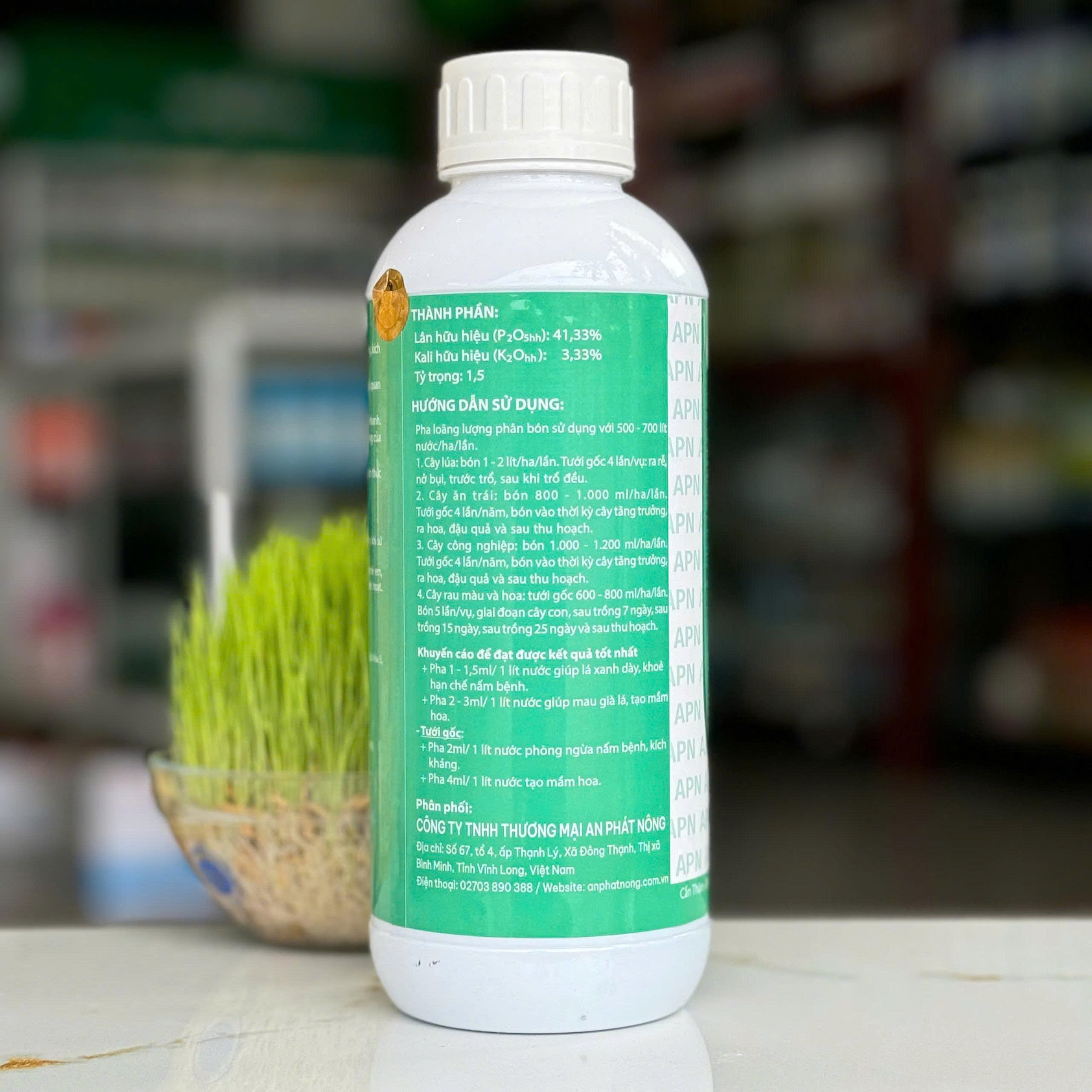 Arigold 620 chai 1 lít của An Phát Nông