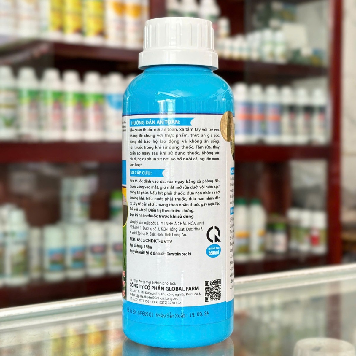 BACLO SỮA của GLOBAL FARM dung tích 450ml