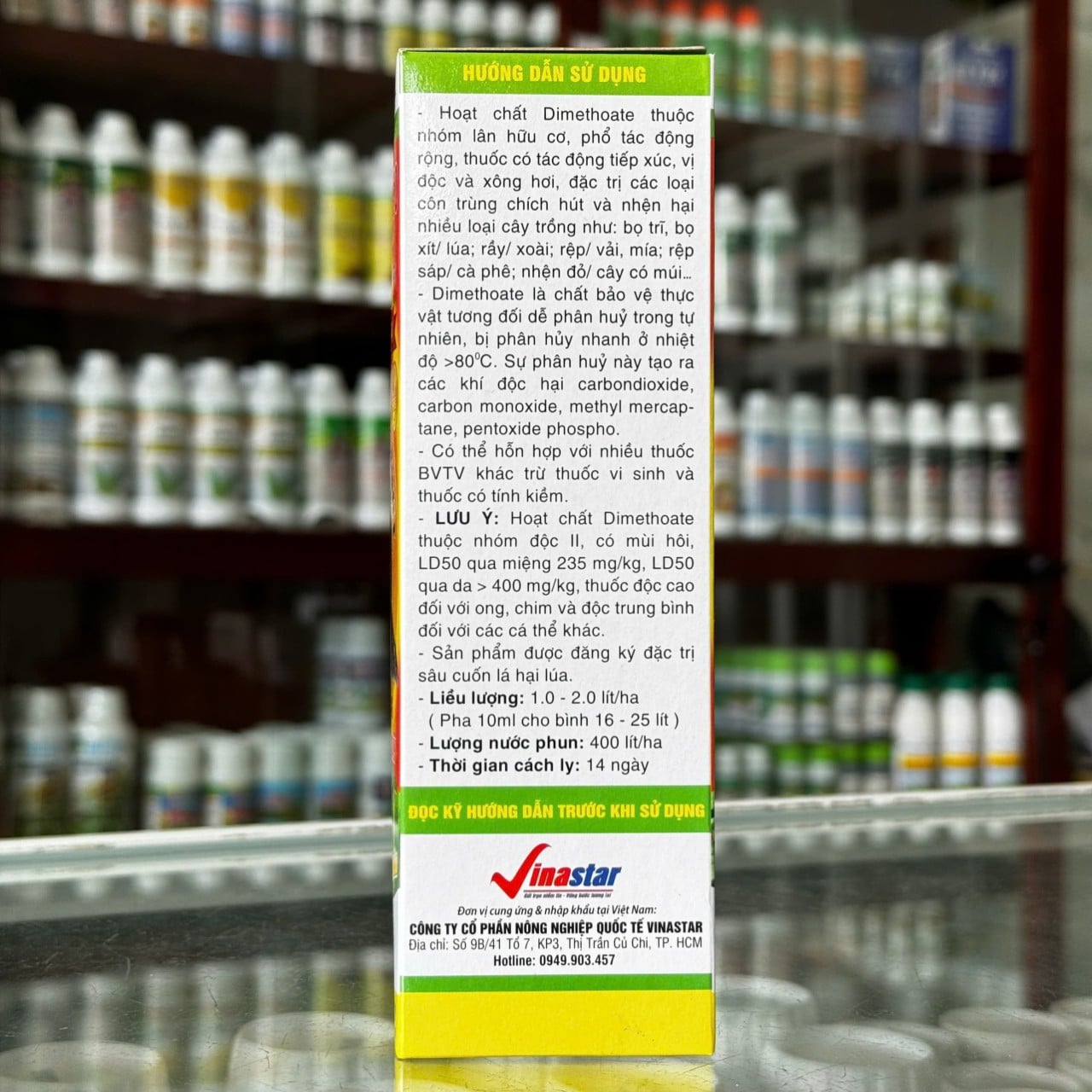 Sâu Chuột 750 của VINASATR