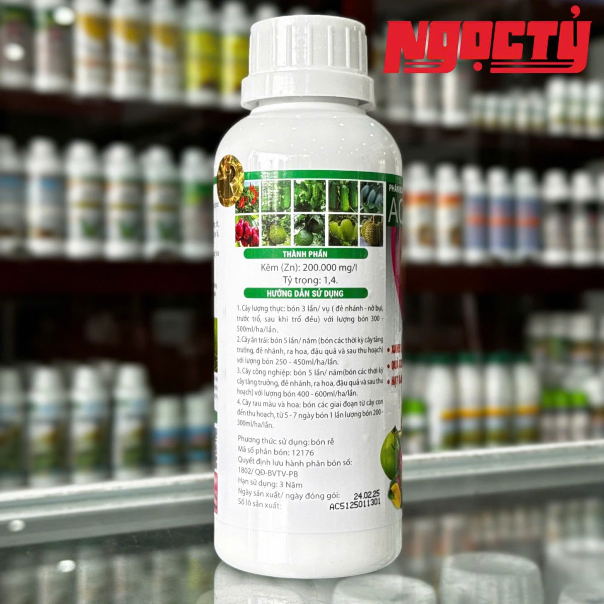 KẼM 2000 của Đồng Tháp Sen Hồng chai 500ml