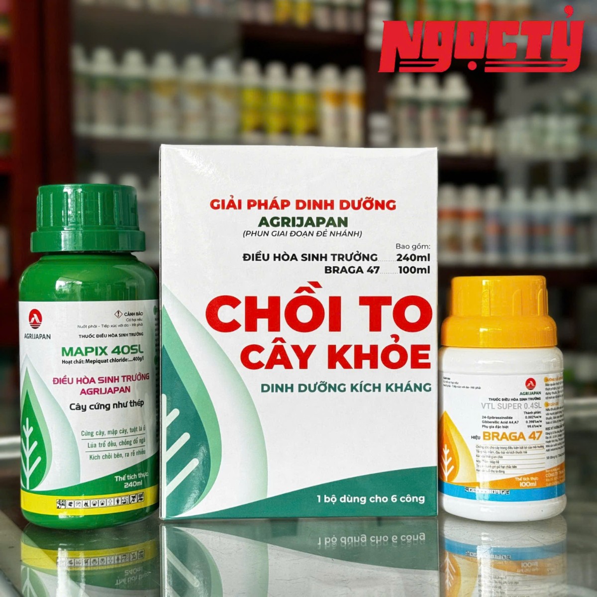 Bộ Giải Pháp Chồi To Cây Khỏe của AGRIJAPAN