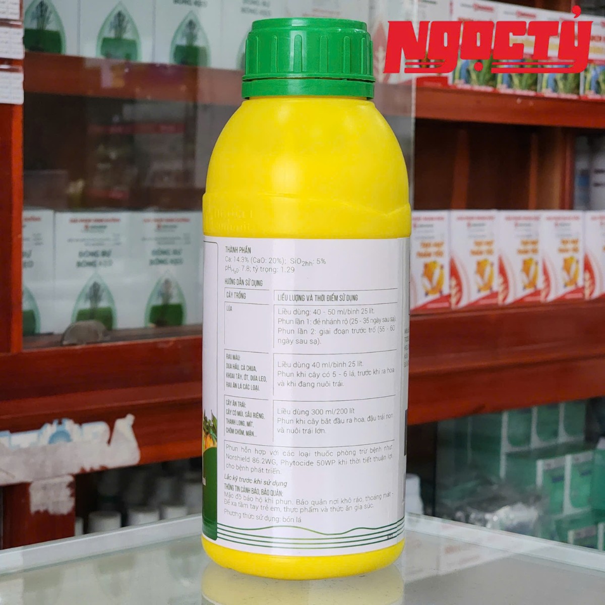 Phân bón lá trung lượng Hợp Trí Casi dung tích 1 lít