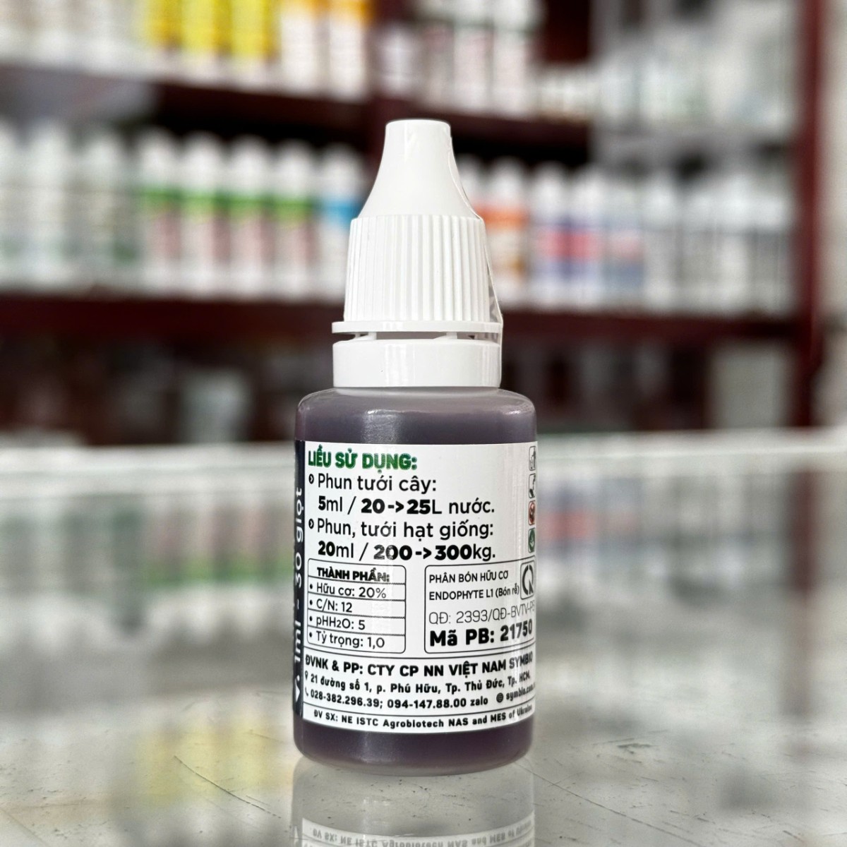 ENDOPHYTE Rice của SYMBIO dung tích 20ml