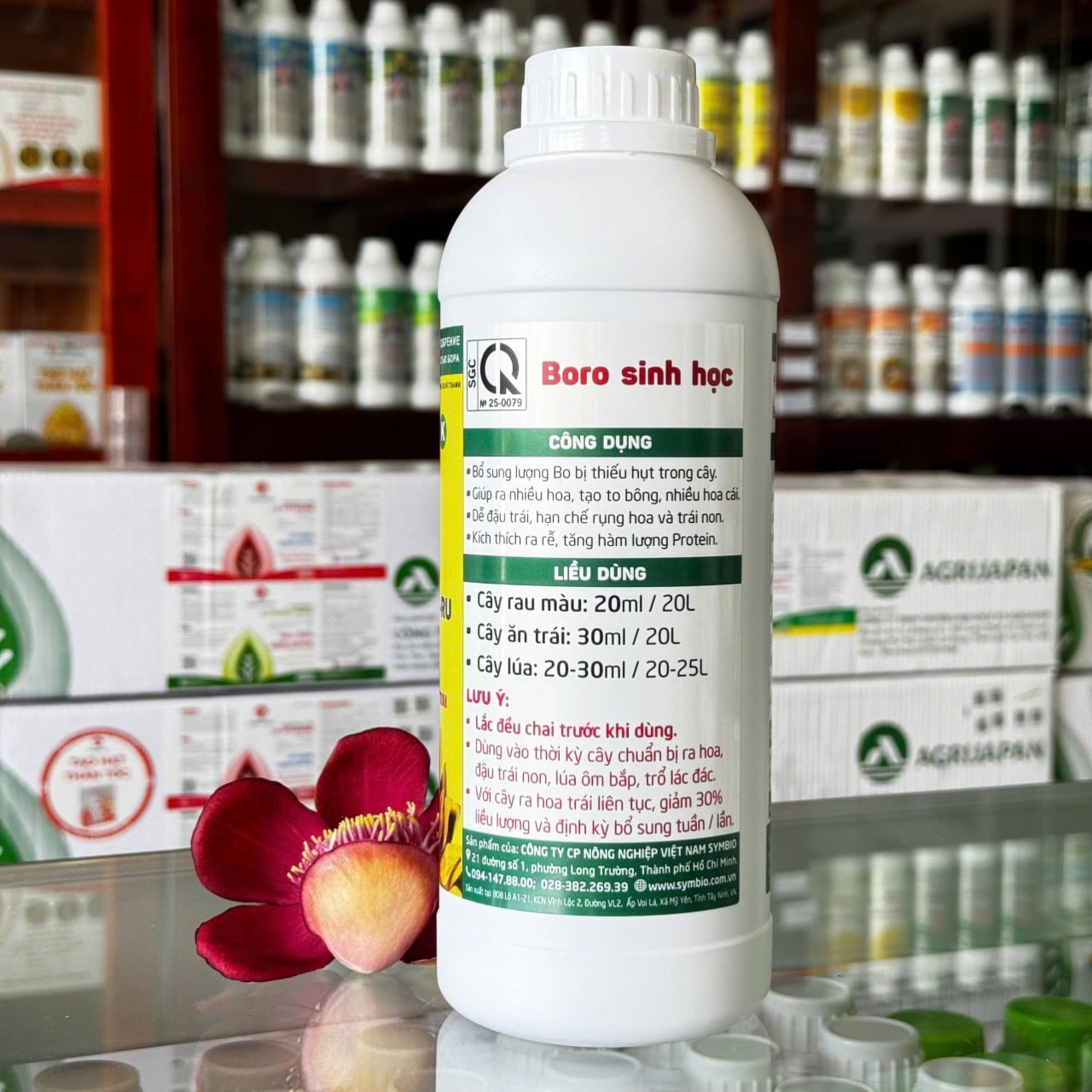 BORO GUM chai 1 lít của SYMBIO