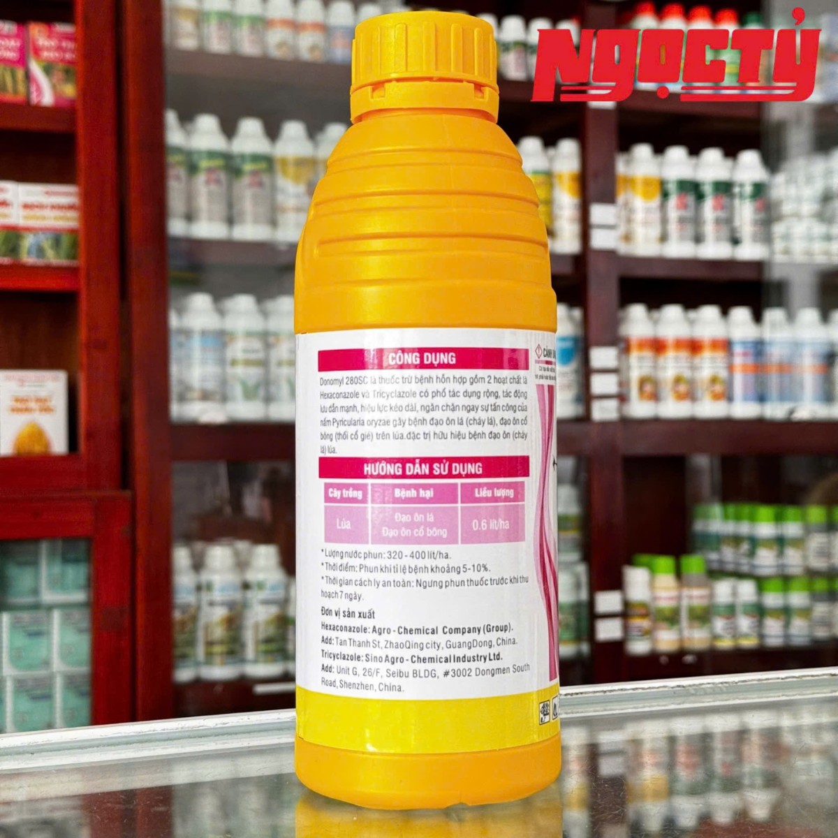 DONOMYL 280SC dung tích 1 lít