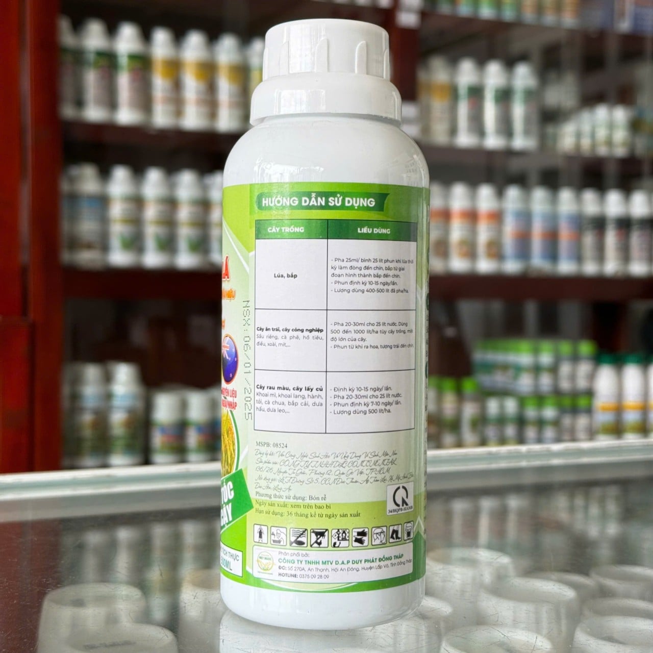 Cứng Cây Dày Lá Hạt Ngọc dung tích 500ml