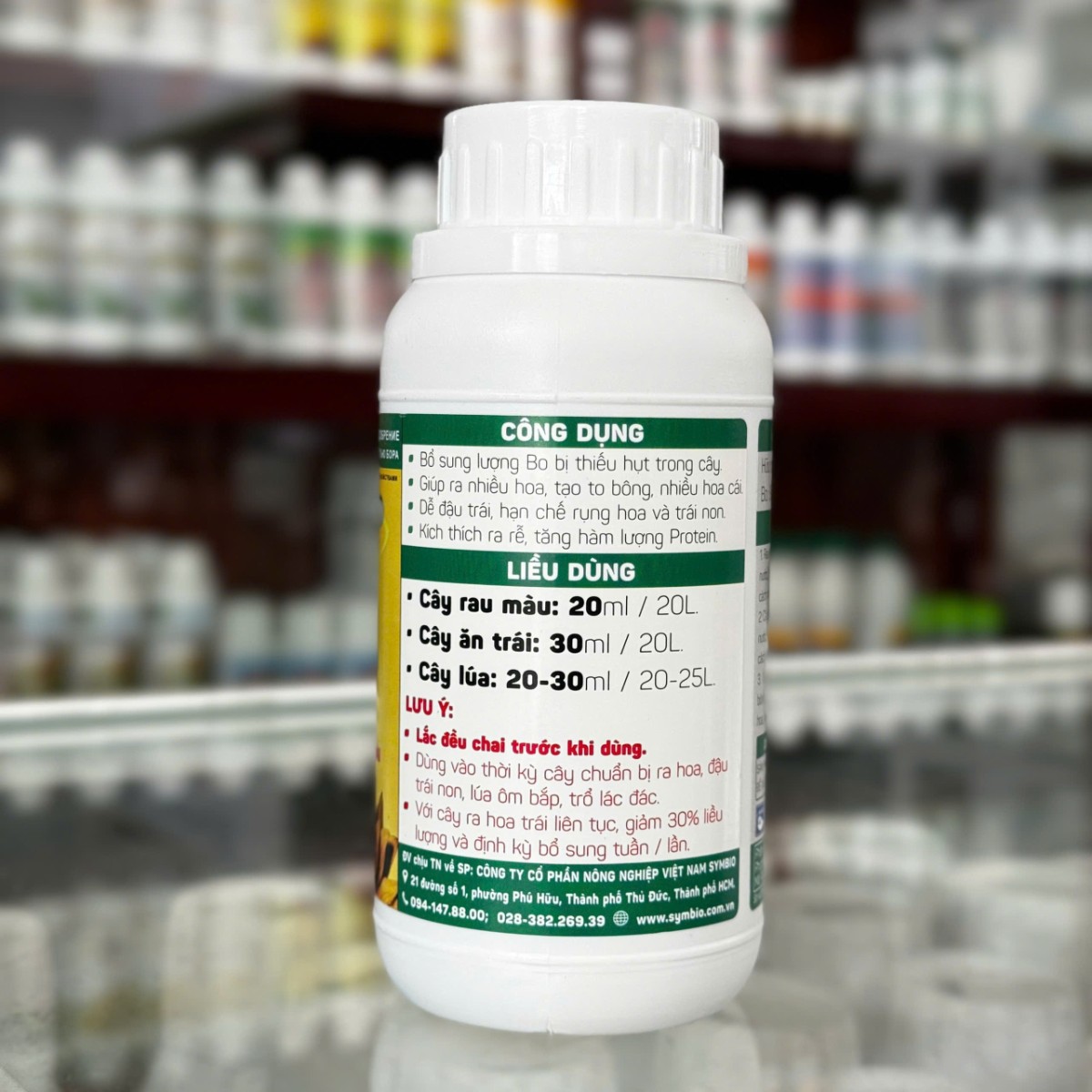 BORO GUM SYMBIO dung tích 250ml