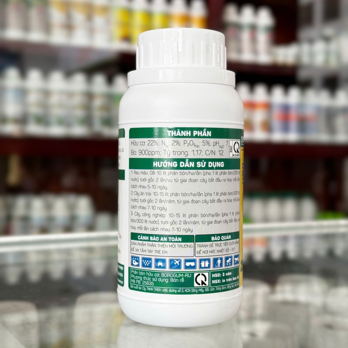 BORO GUM SYMBIO dung tích 250ml