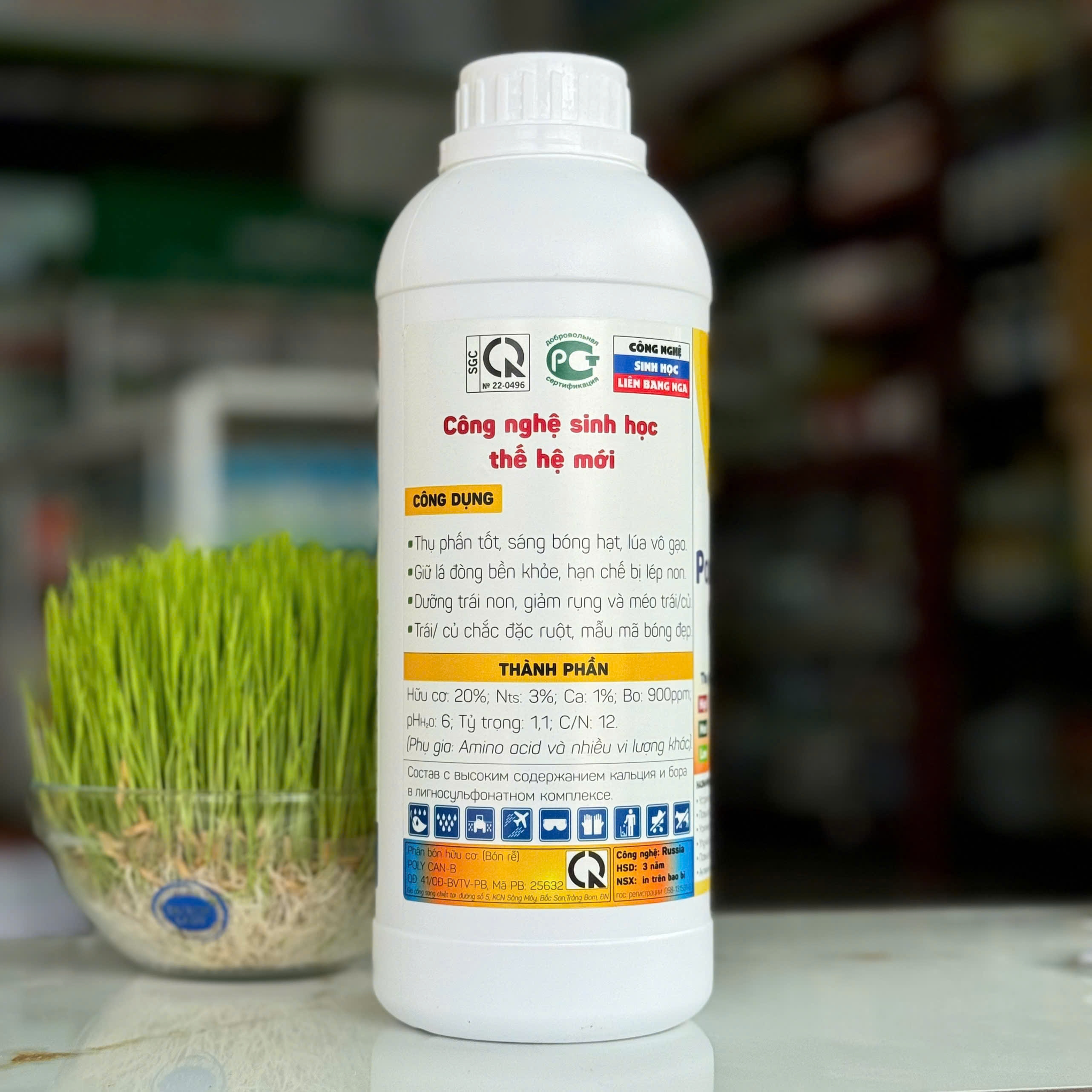 Poly. CAN-B của SYMBIO chai 1 lít