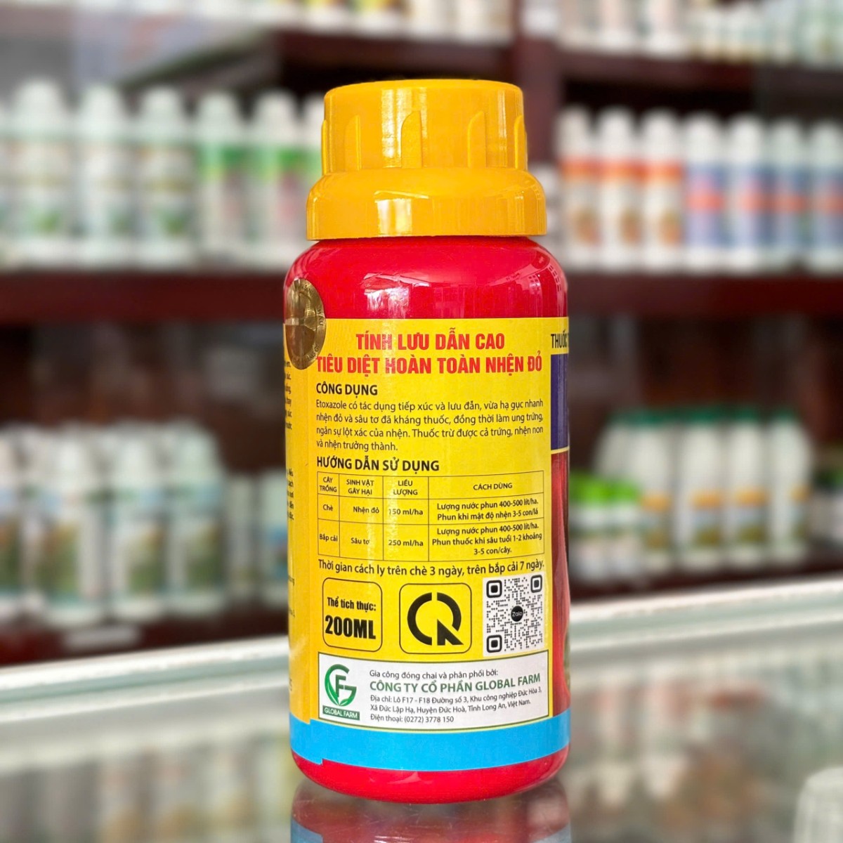 AC-Toxazol 200SC của GLOBAL FARM dung tích 200ml