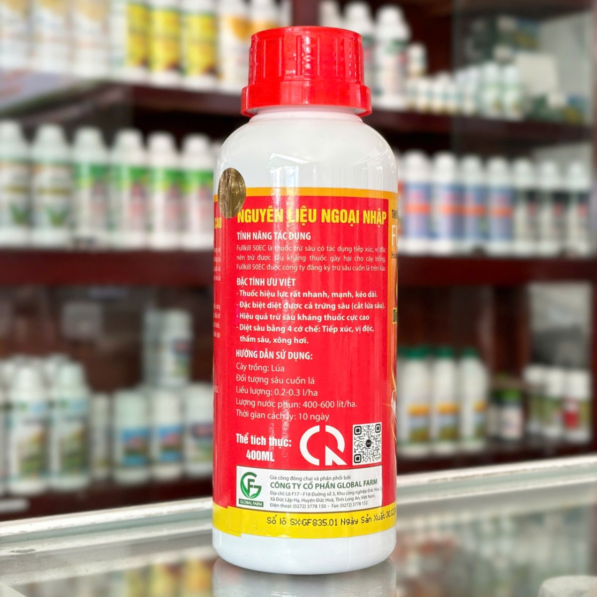 12 Ngọn Gió của GLOBAL FARM dung tích 400ml