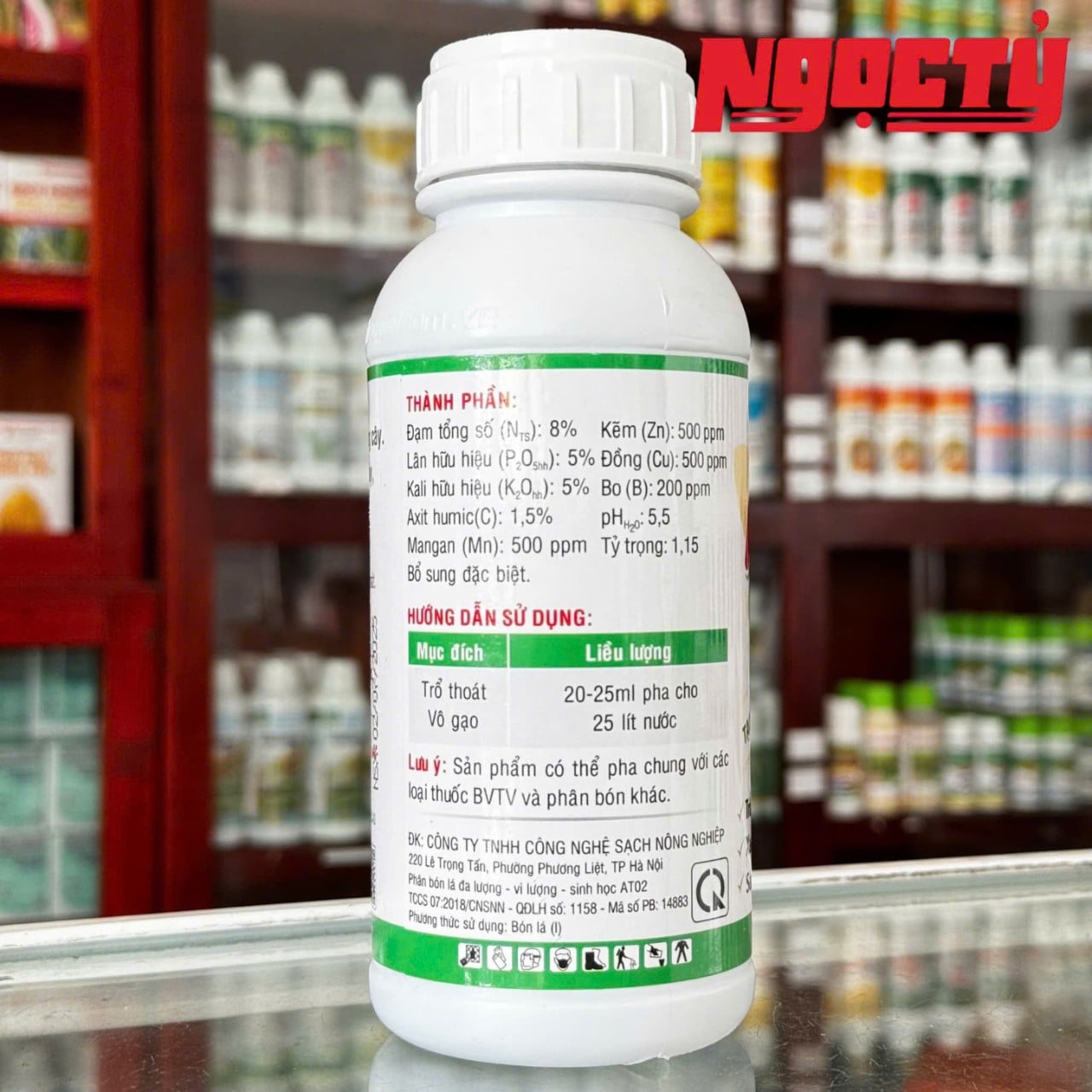 A6 Vô Gạo Nhanh dung tích 500ml