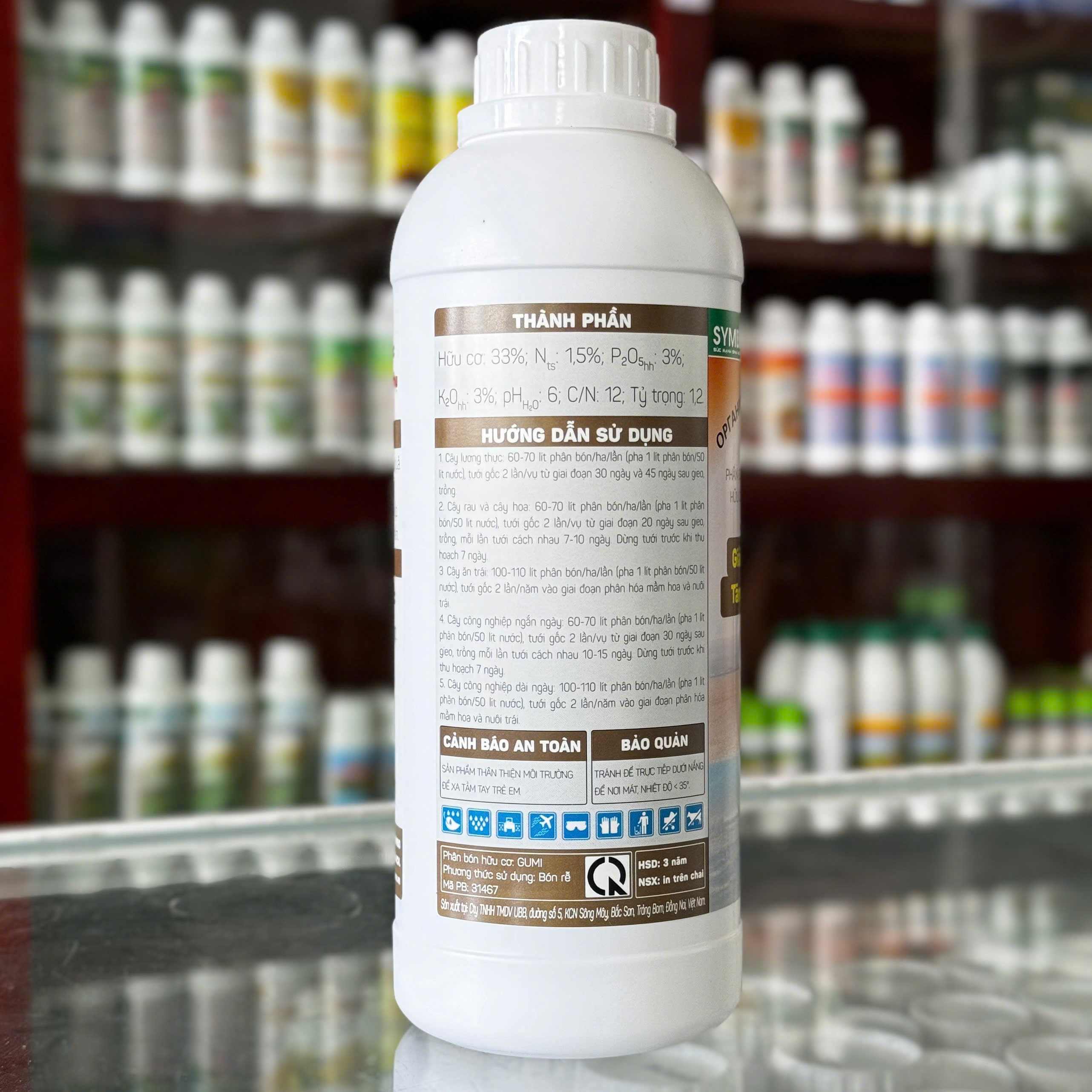 GUMI 30 của SYMBIO chai 1 lít