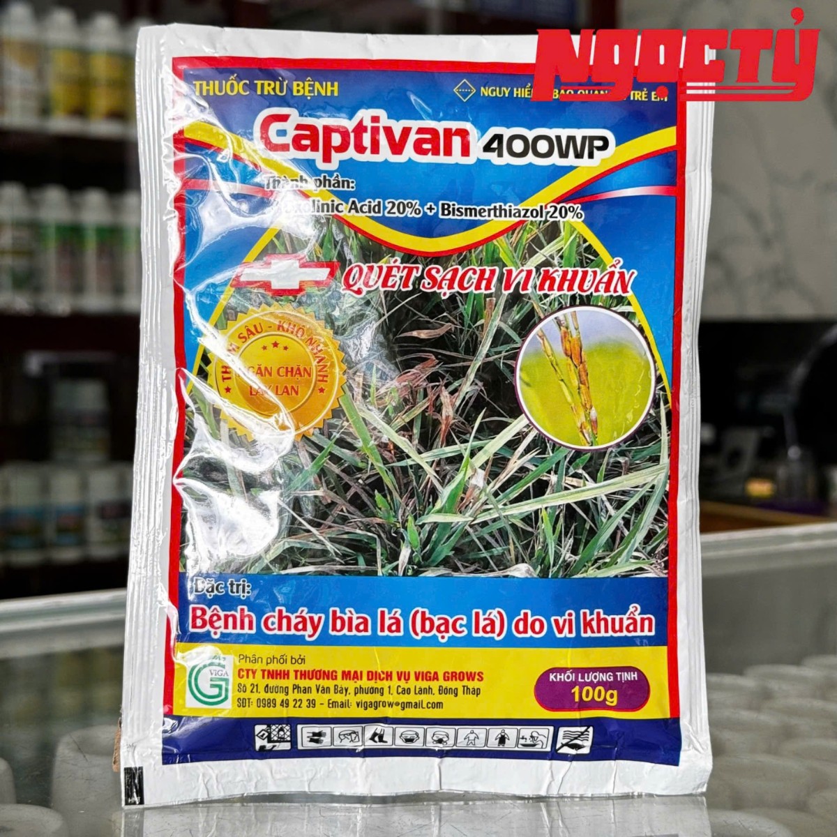 Captivan 400WP của Thạnh Hưng gói 100g