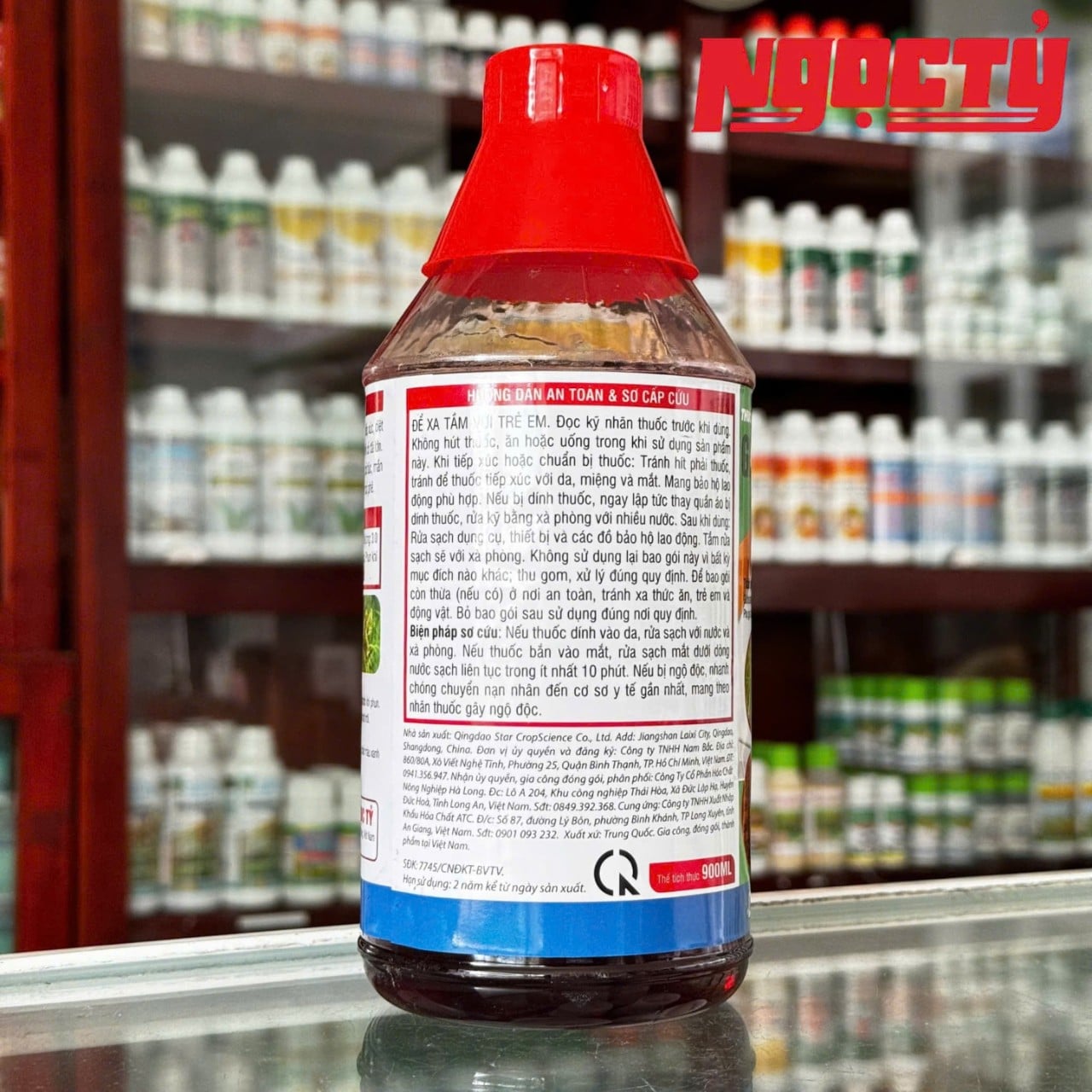 Cỏ Bờ Ngọc tỷ dung tích 900ml