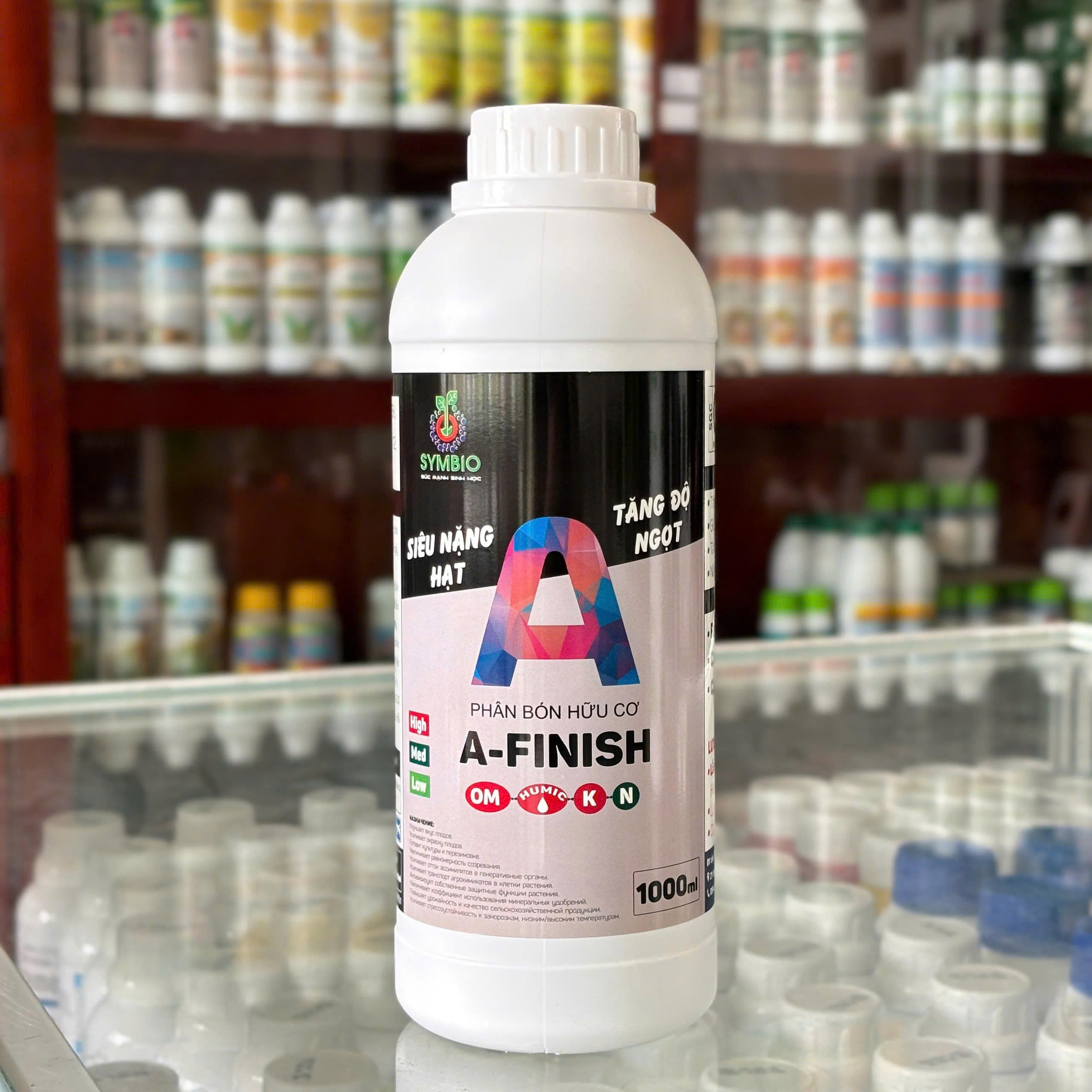 Amino FINISH giúp nặng trái, chắc hạt, chai 1 lít của SYMBIO