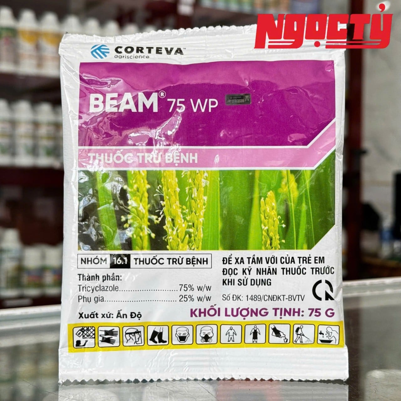 Thuốc trừ bệnh BEAM 75WP của CORTEVA gói 75g
