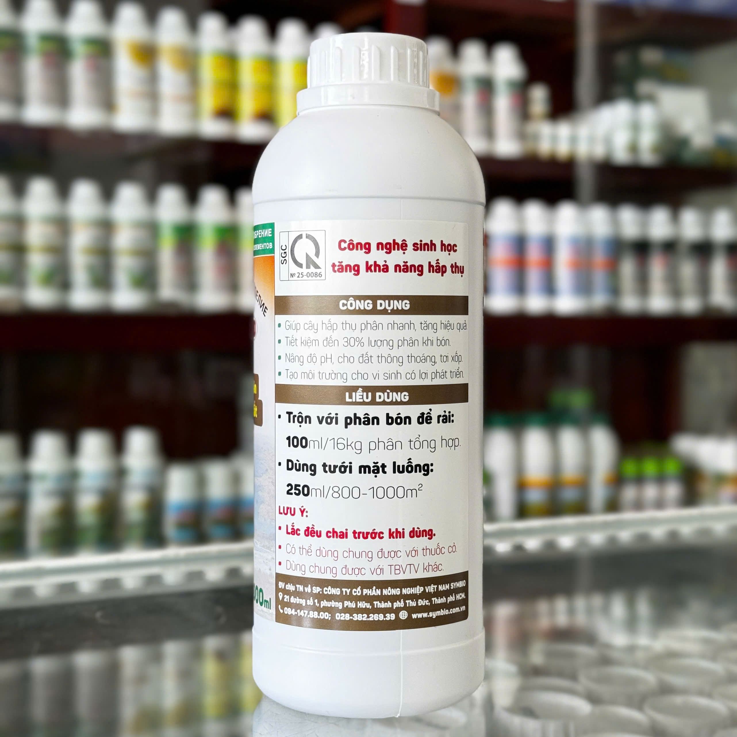 GUMI 30 của SYMBIO chai 1 lít