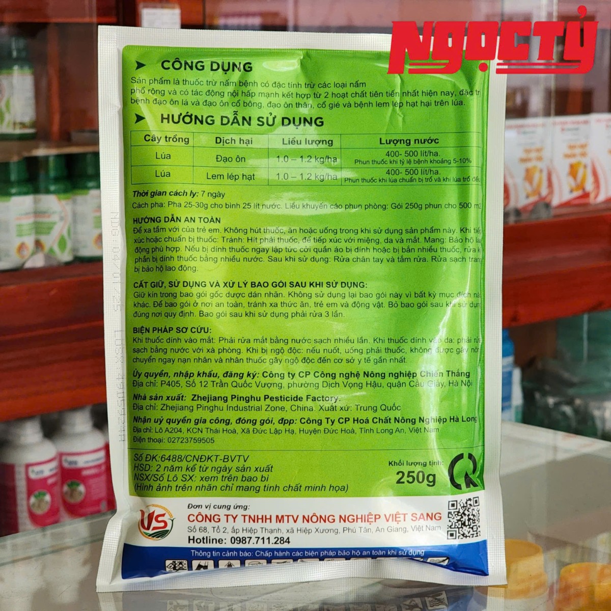 Iso VS 45WP của VIệt Sang gói 250g