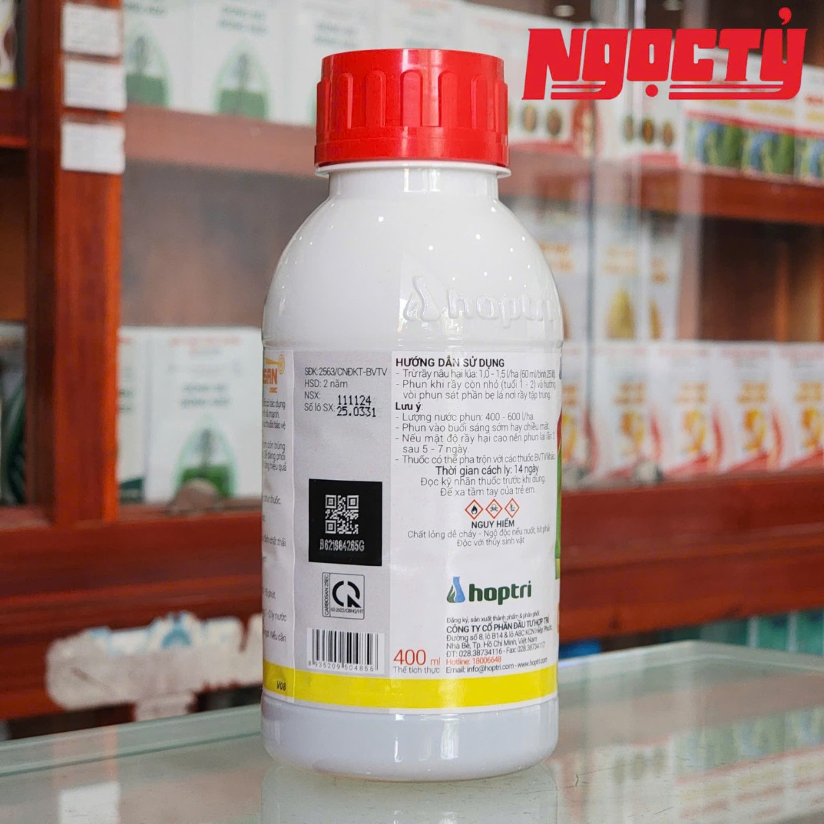 Carbosan 25EC Thuốc trừ sâu chính hãng Hợp Trí dung tích 400ml