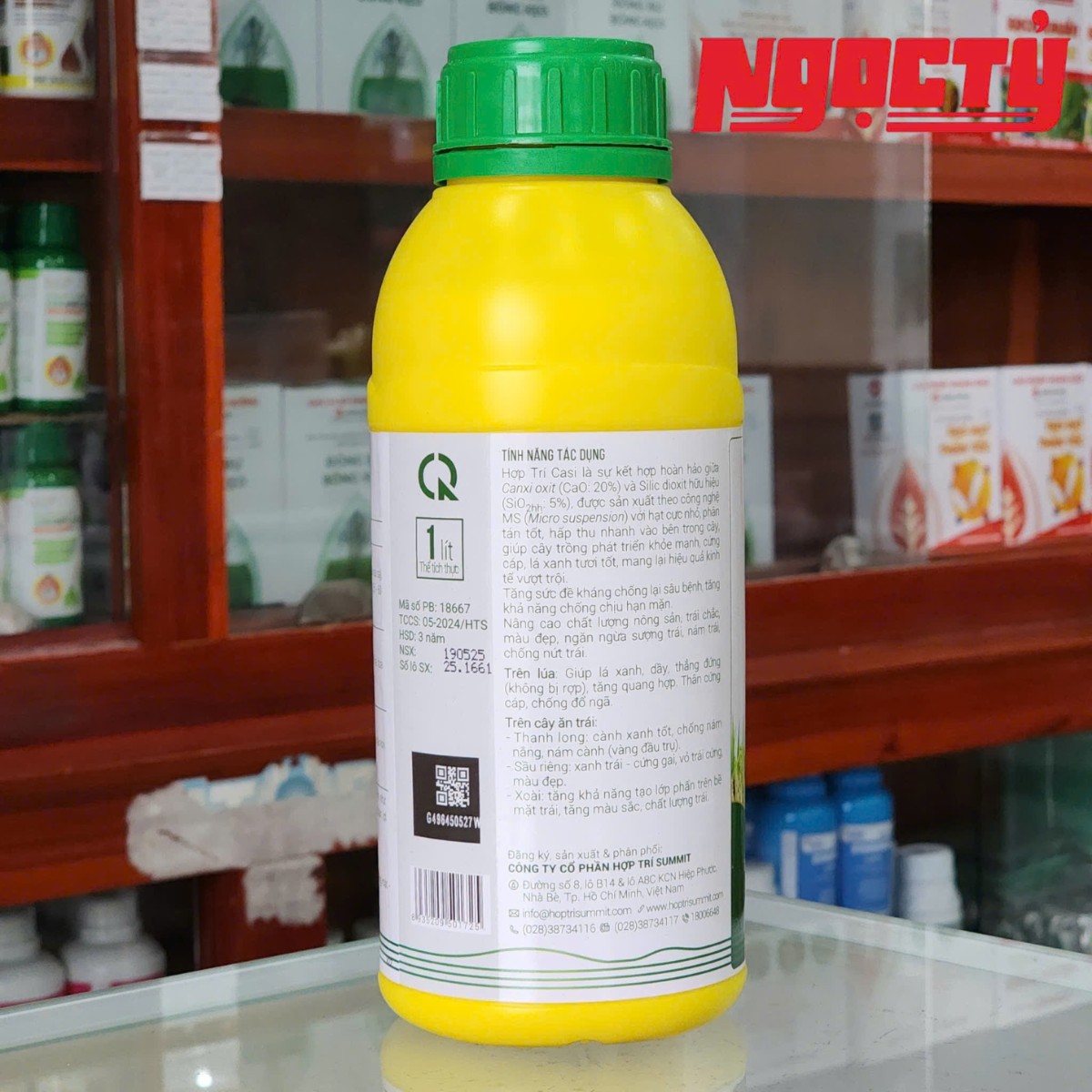 Phân bón lá trung lượng Hợp Trí Casi dung tích 1 lít