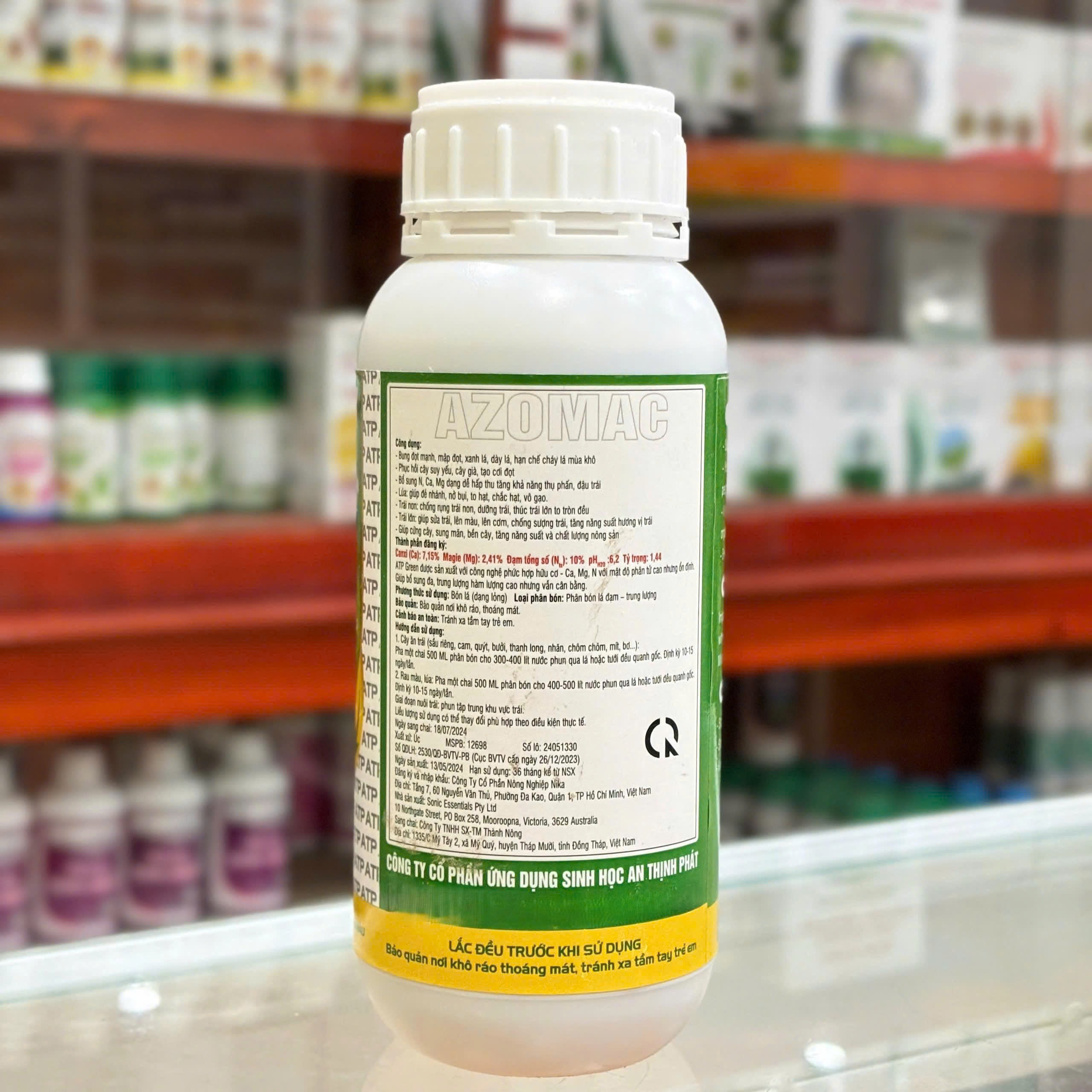 ATP GREEN chai 500ml của An Thịnh Phát