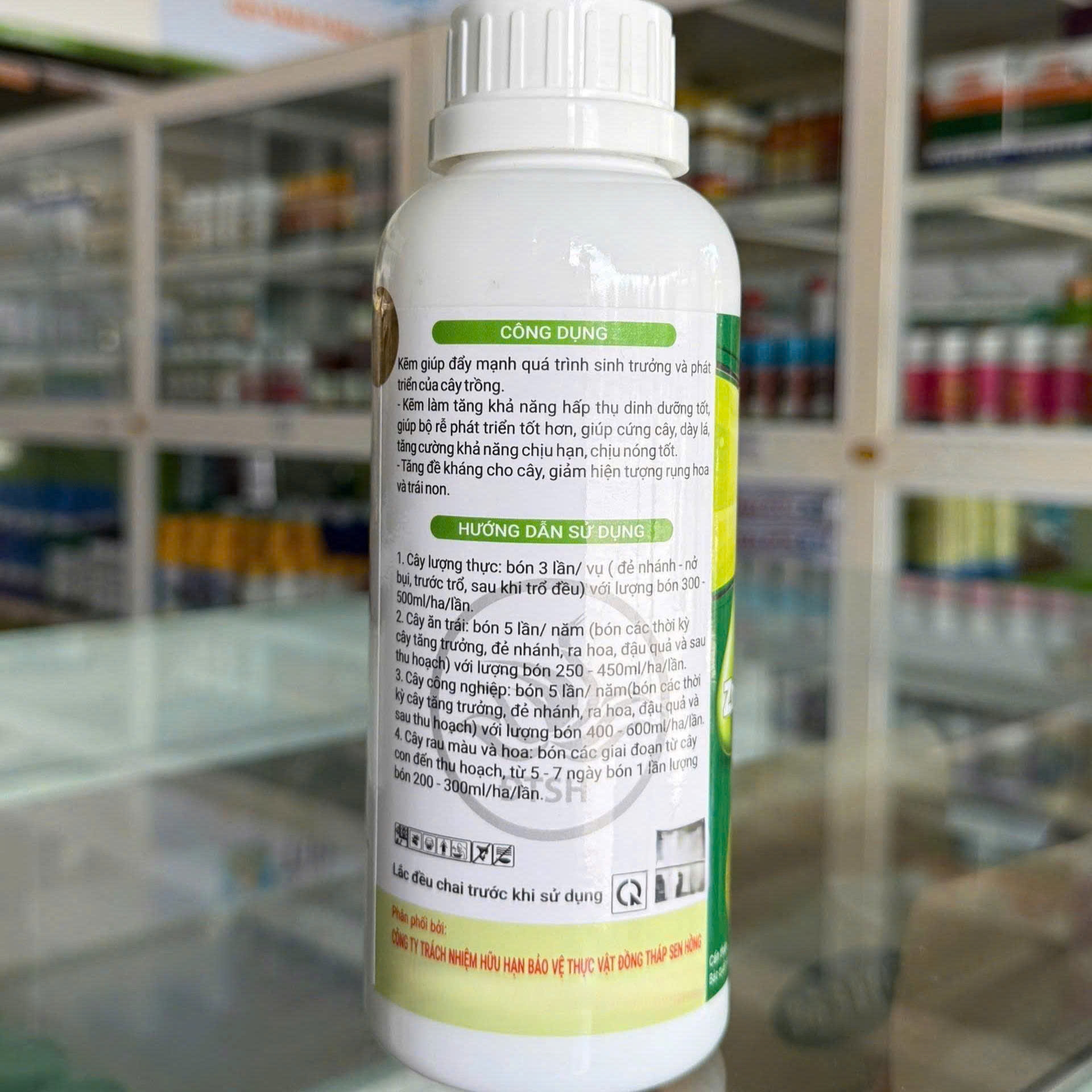 KẼM 2000 của Đồng Tháp Sen Hồng chai 500ml