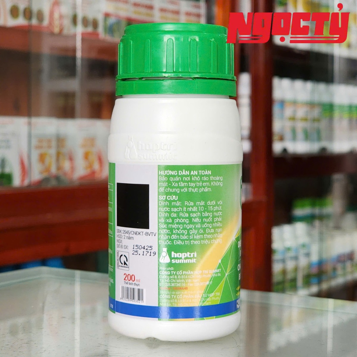 AgriLife 100SL thuốc trừ bệnh hữu cơ đặc trị vi khuẩn của Hợp Trí dung tích 200mlích