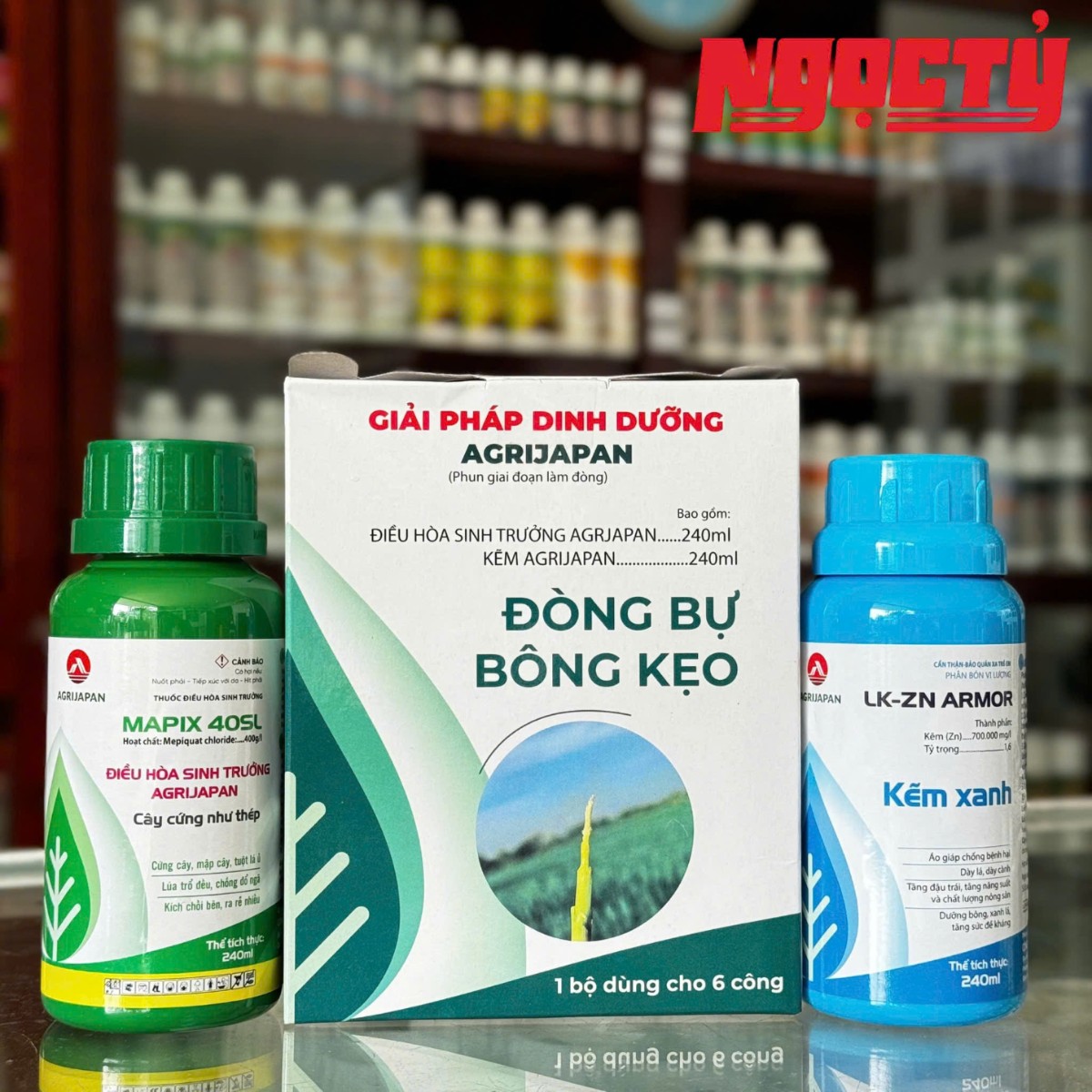 Bộ Giải Pháp Đòng Bự Bông Kẹo của AGRIJAPAN