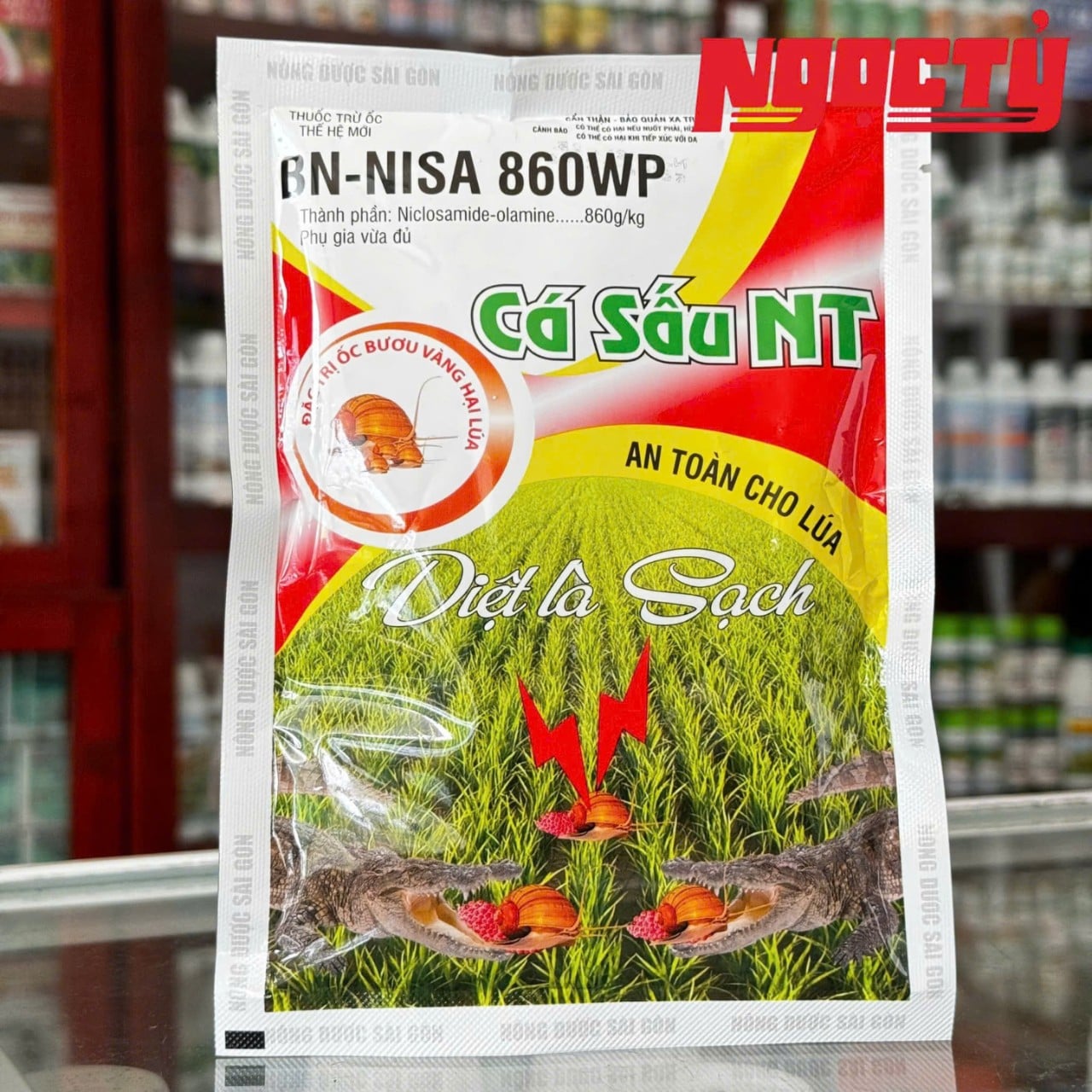 Thuốc Ốc Cá Sấu NT gói 90g