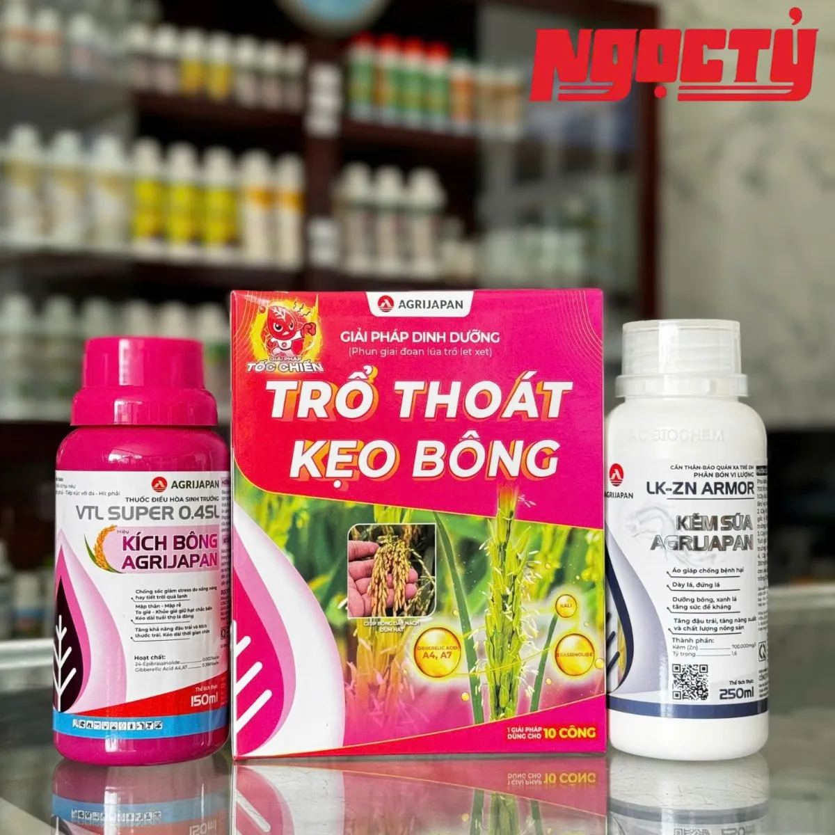 Bộ Giải Pháp Trổ Thoát Kẹo Bông của AGRIJAPAN