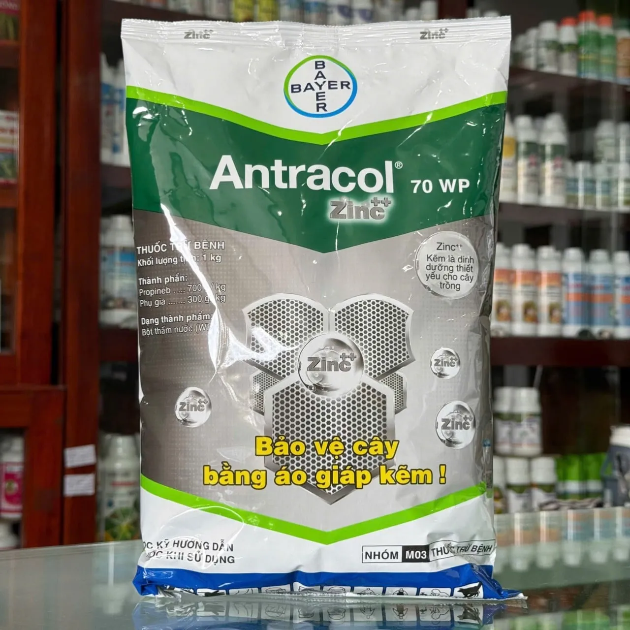 ANTRACOL 70WP của BAYER khối lượng tịnh 1kg