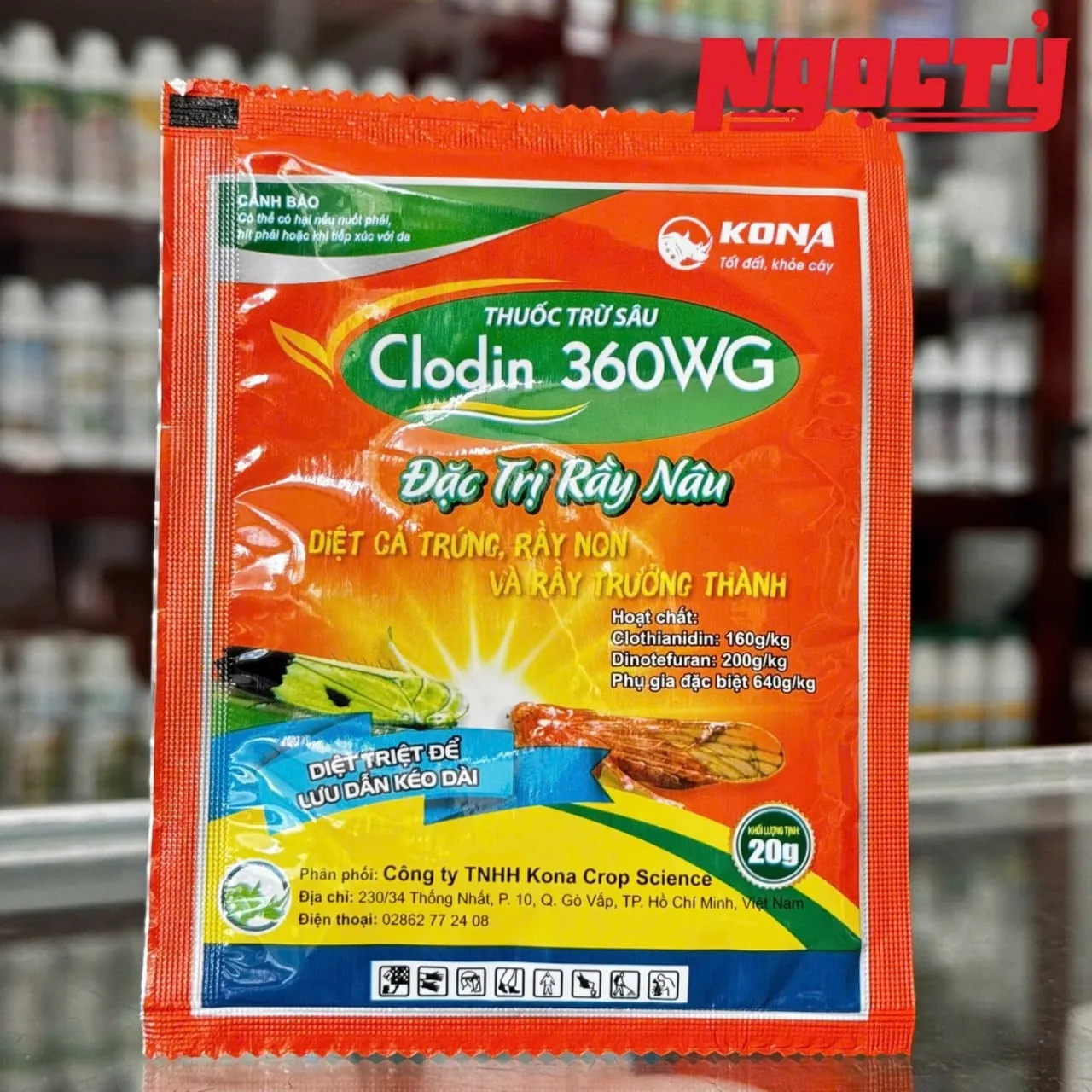 Clodin 360WG gói 20g