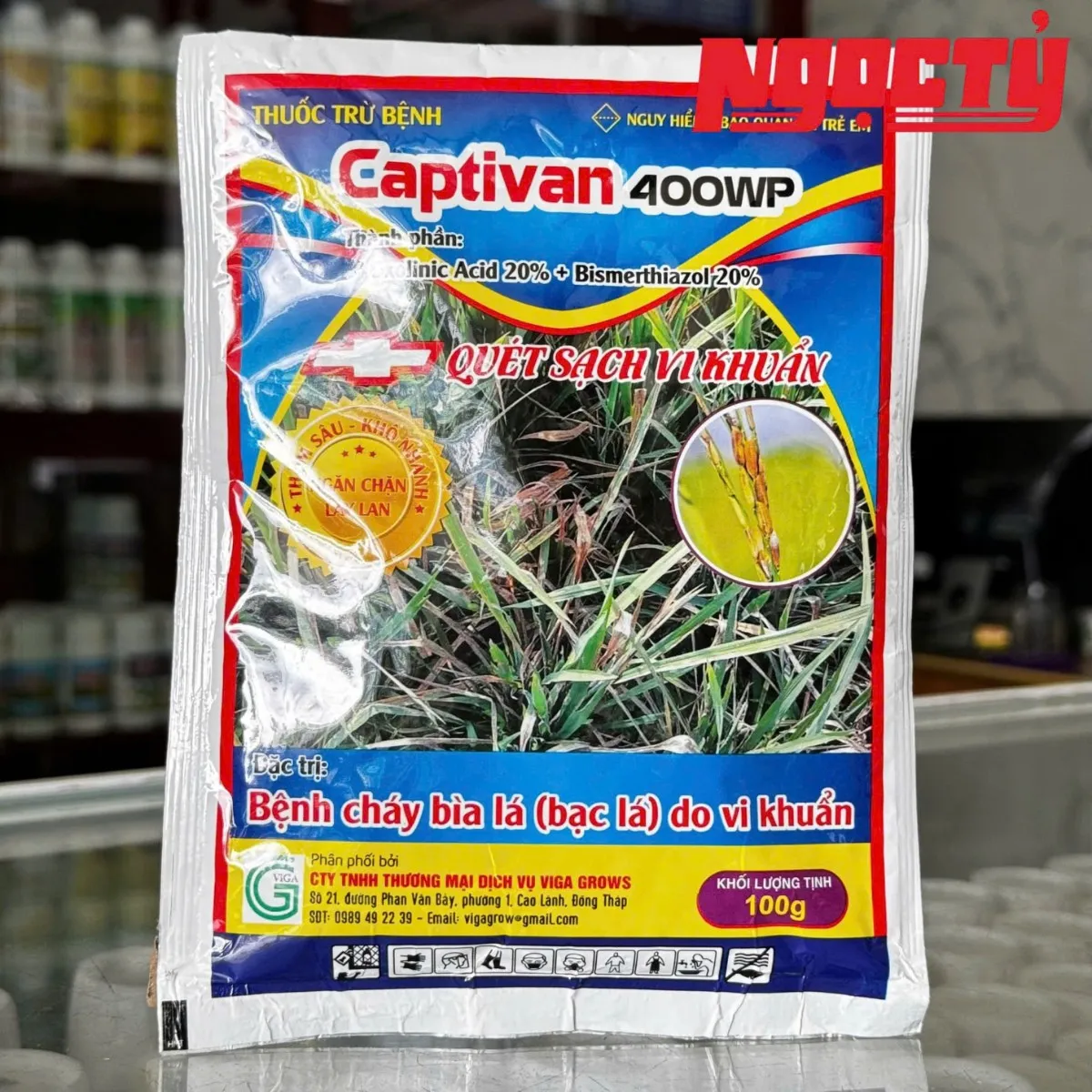 Captivan 400WP của Thạnh Hưng gói 100g